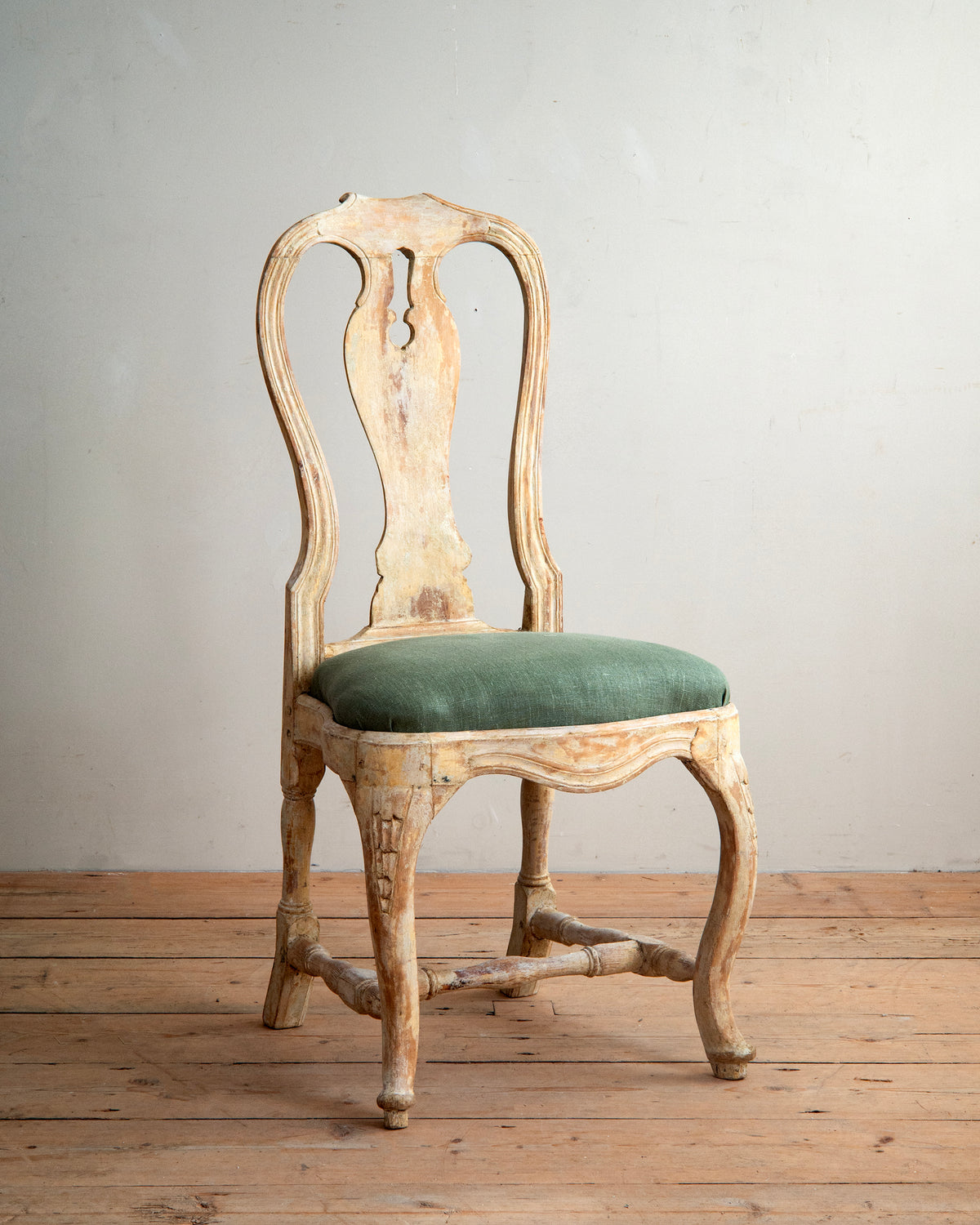 18th c, Set of 10 Rococo Dining Chairs