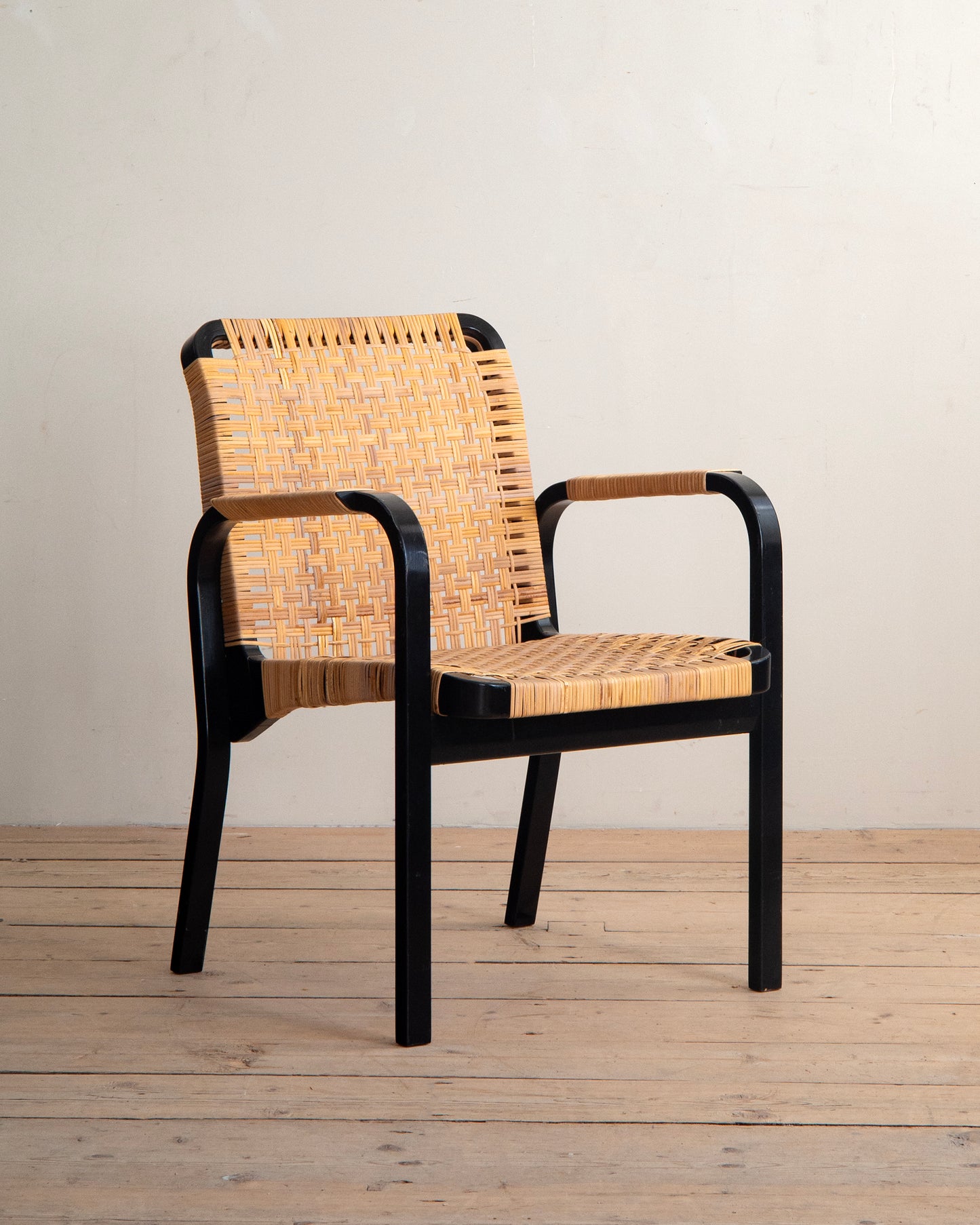 20th c, Armchairs by Alvar Aalto