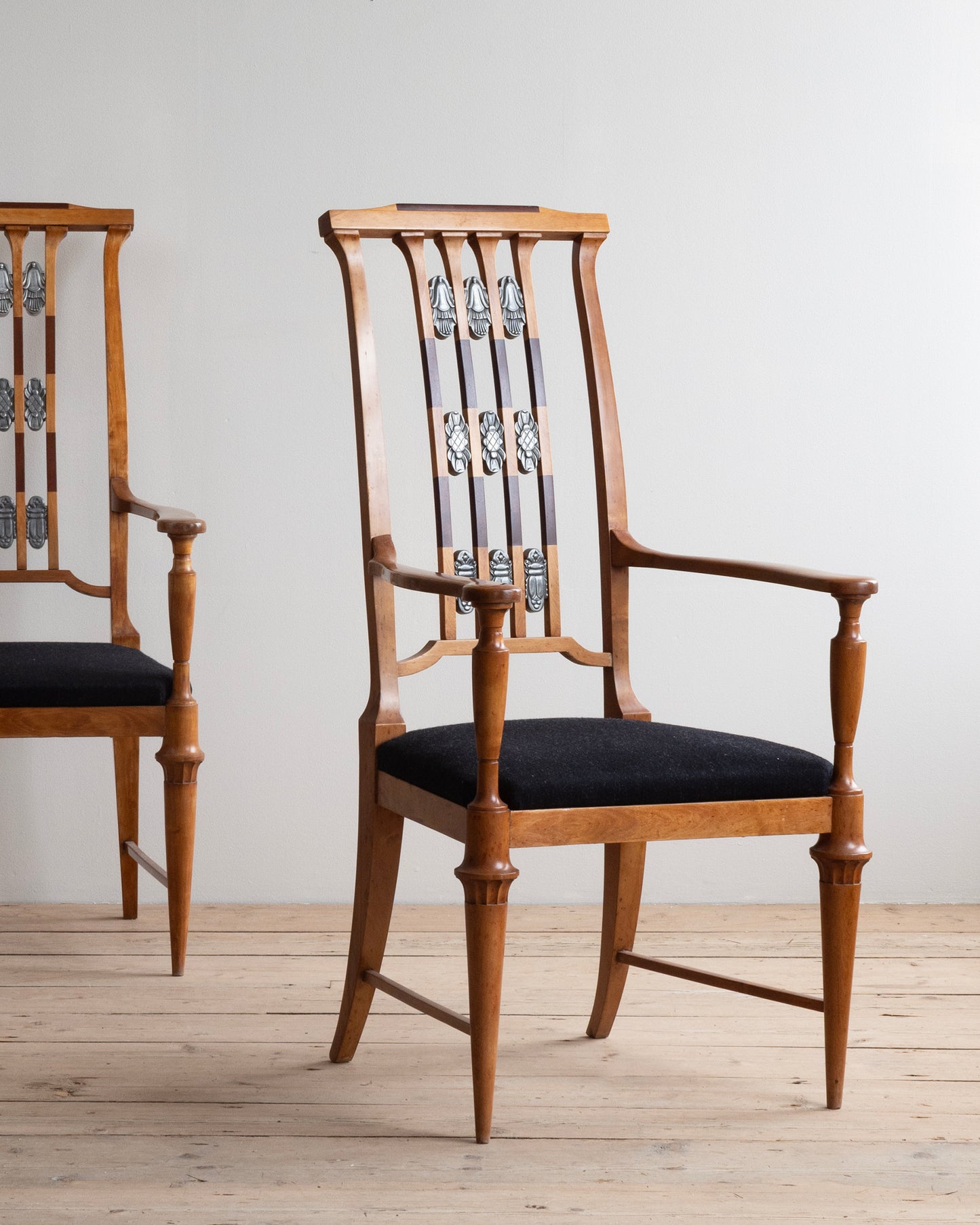 20th c, Armchairs by Anton Rosen