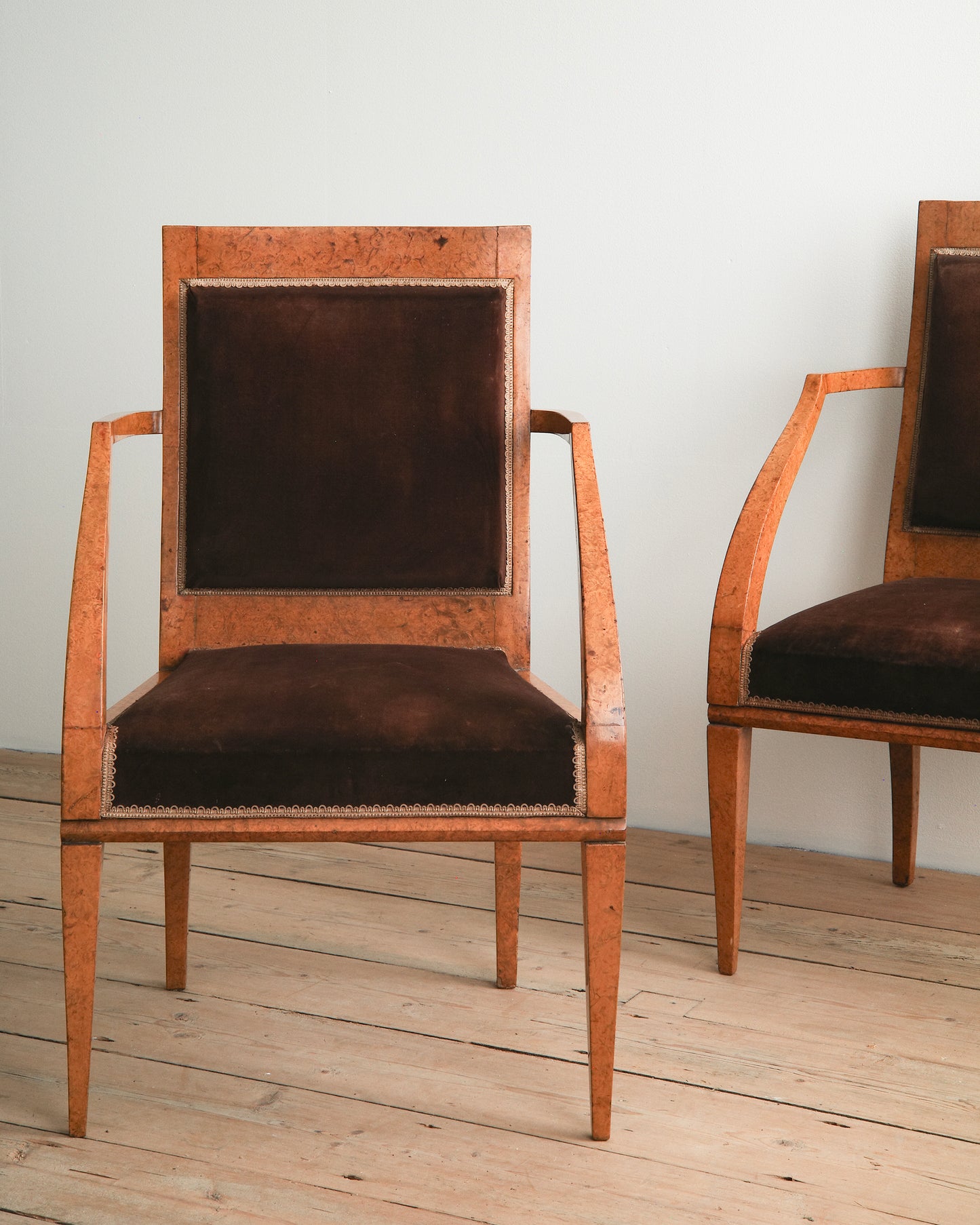 20th c, Armchairs by André Arbus