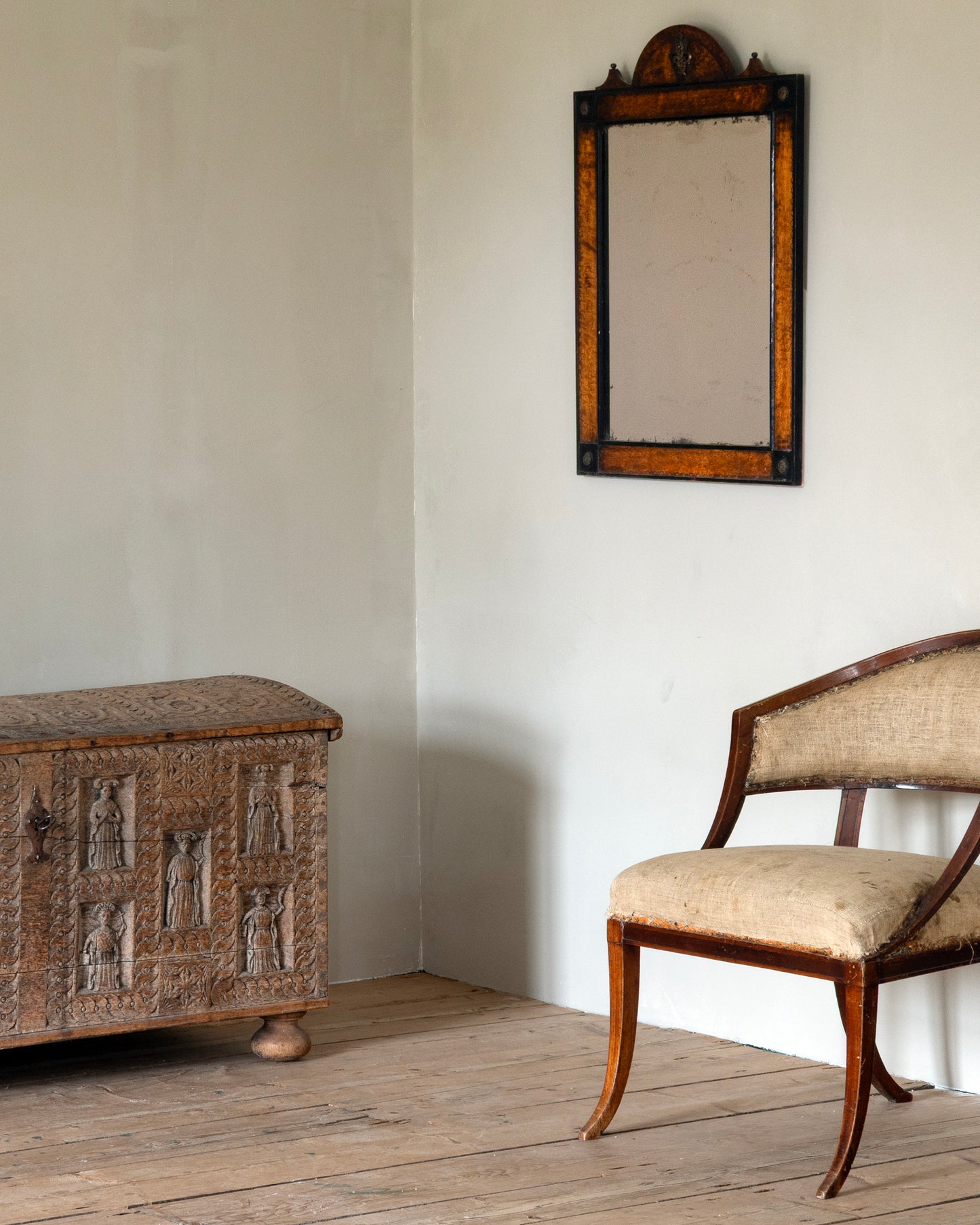 18th c, Baroque Mirror