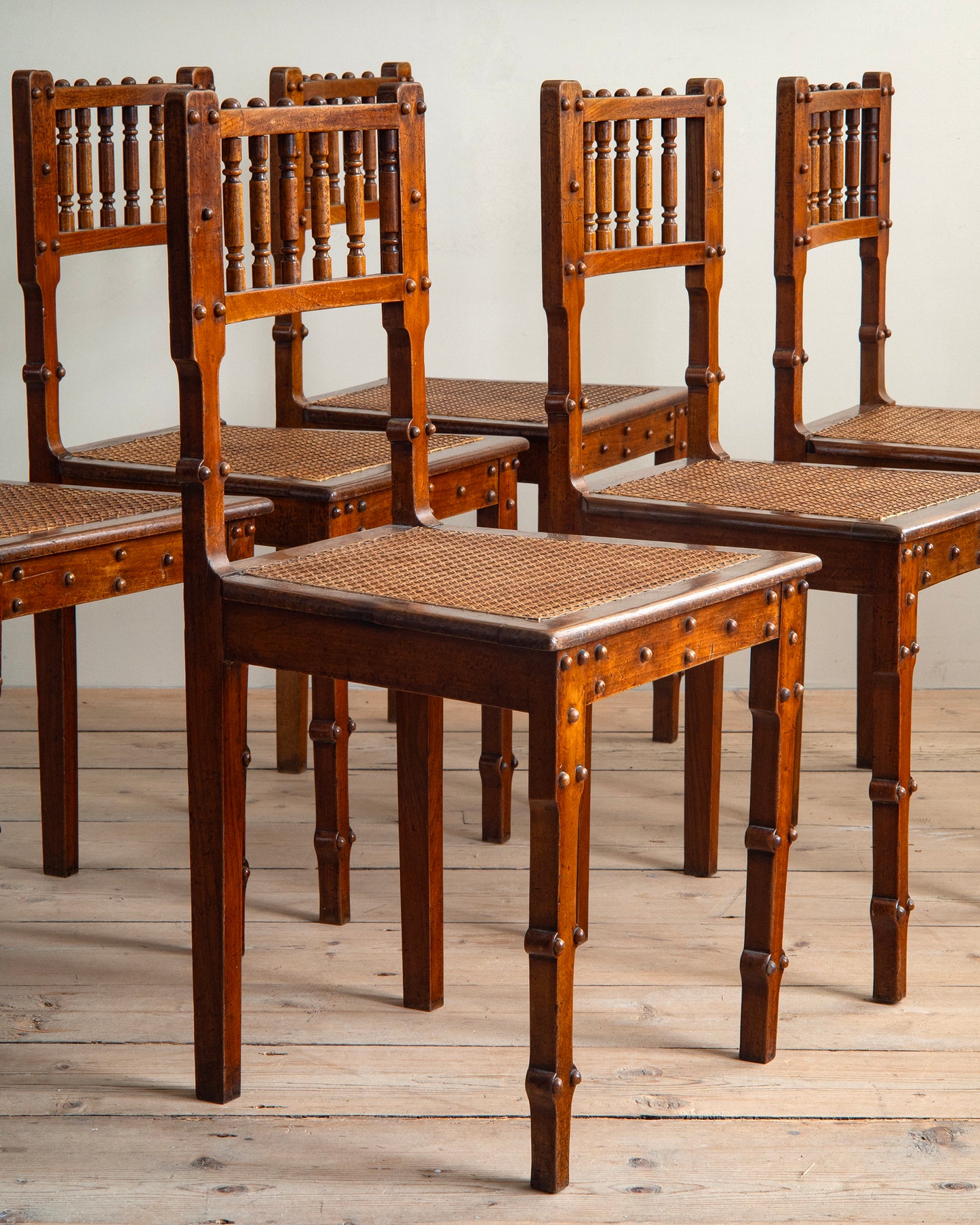 19th c, Chairs by M.G. Bindesbøll