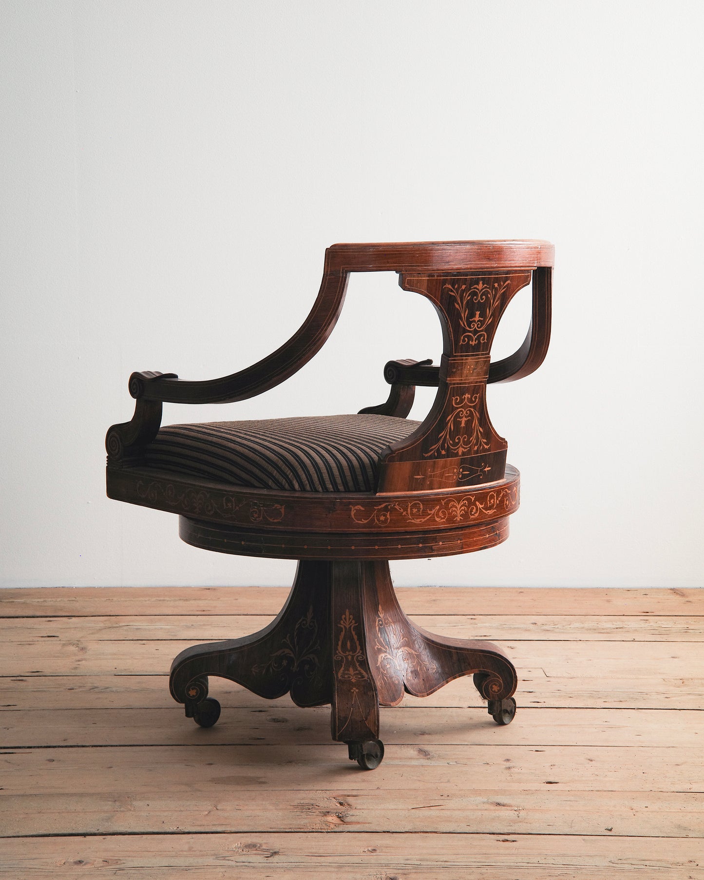 19th c, Empire Desk Chair