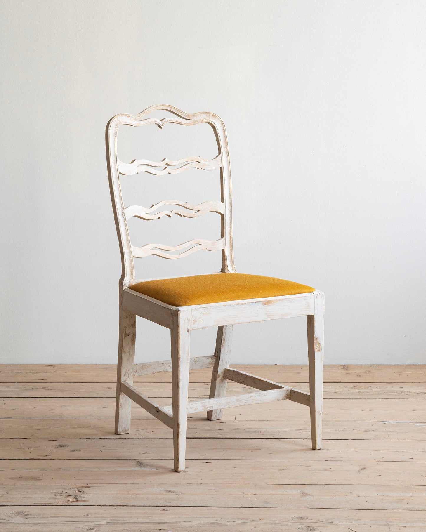 19th c, Set of six Gustavian Chairs