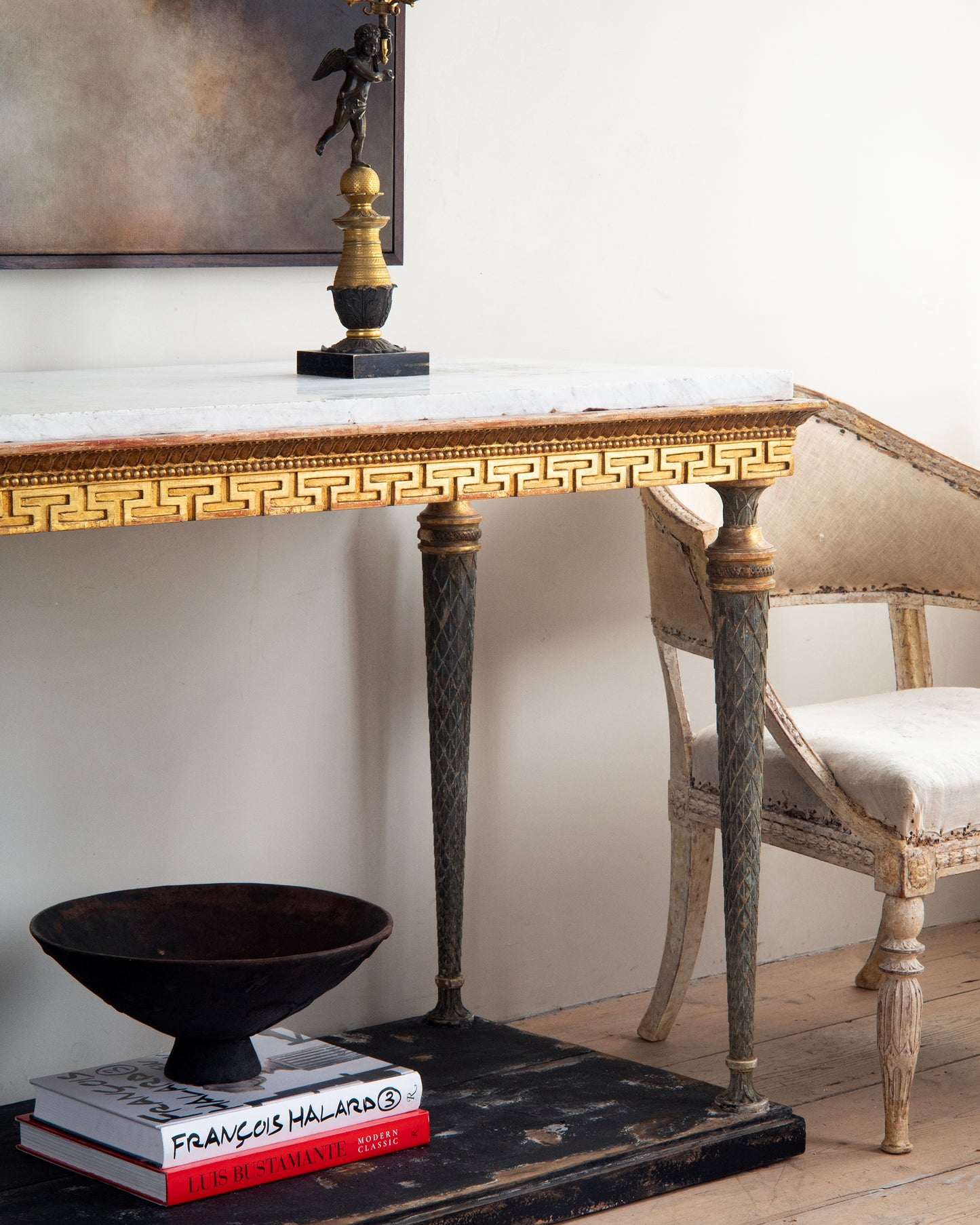 19th c, Late Gustavian Console Table