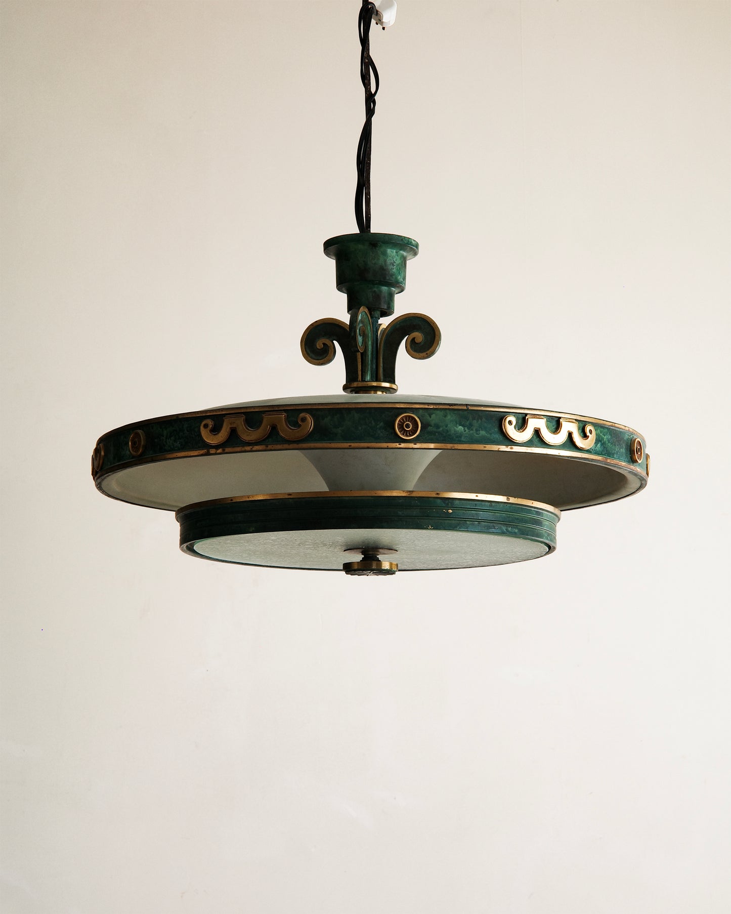 20th c, Art Deco Ceiling Lamp (On hold)