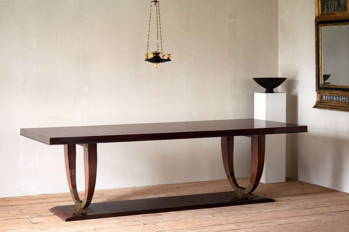 20th c, Art Deco Table by Jean Pascaud