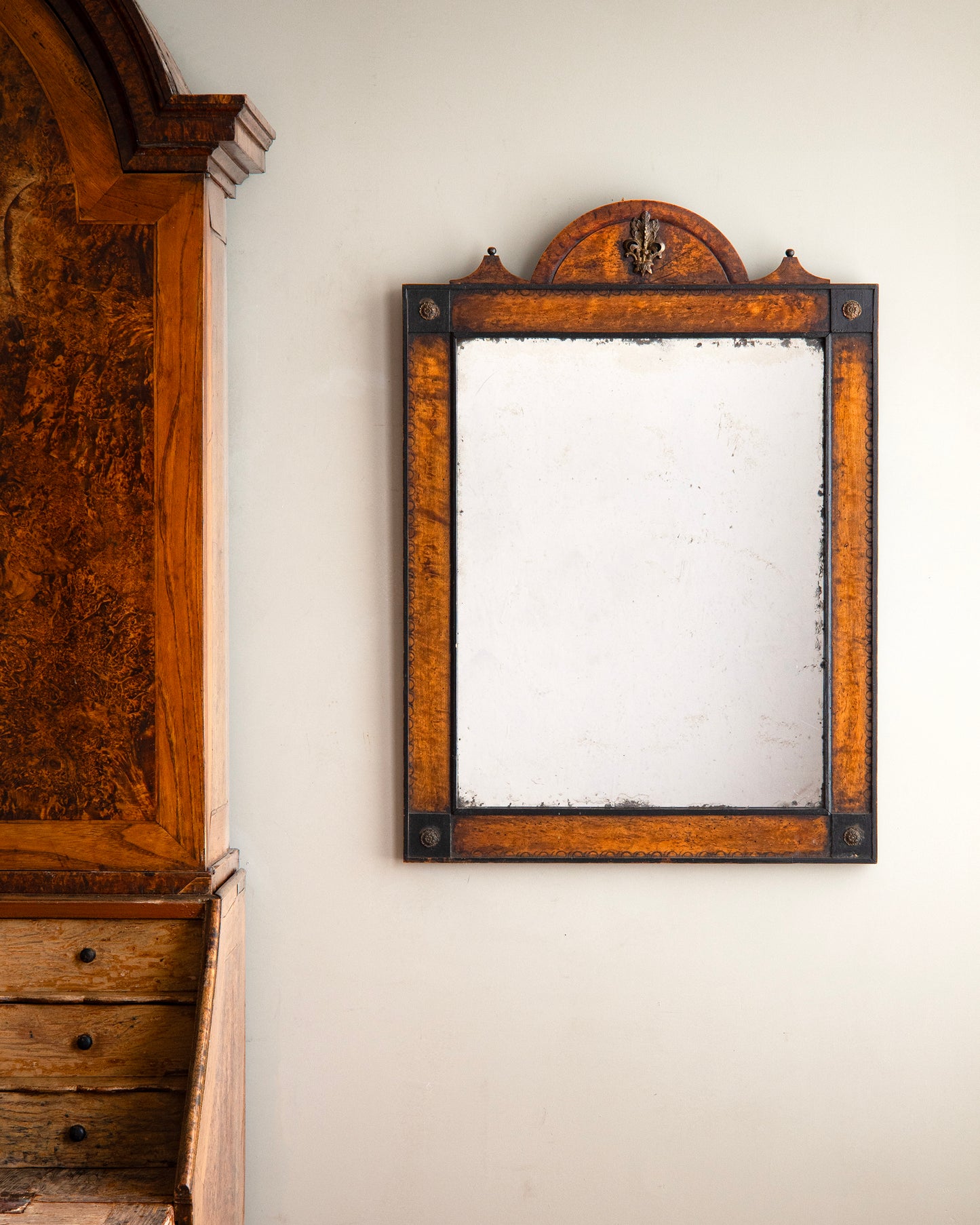 18th c, Baroque Mirror