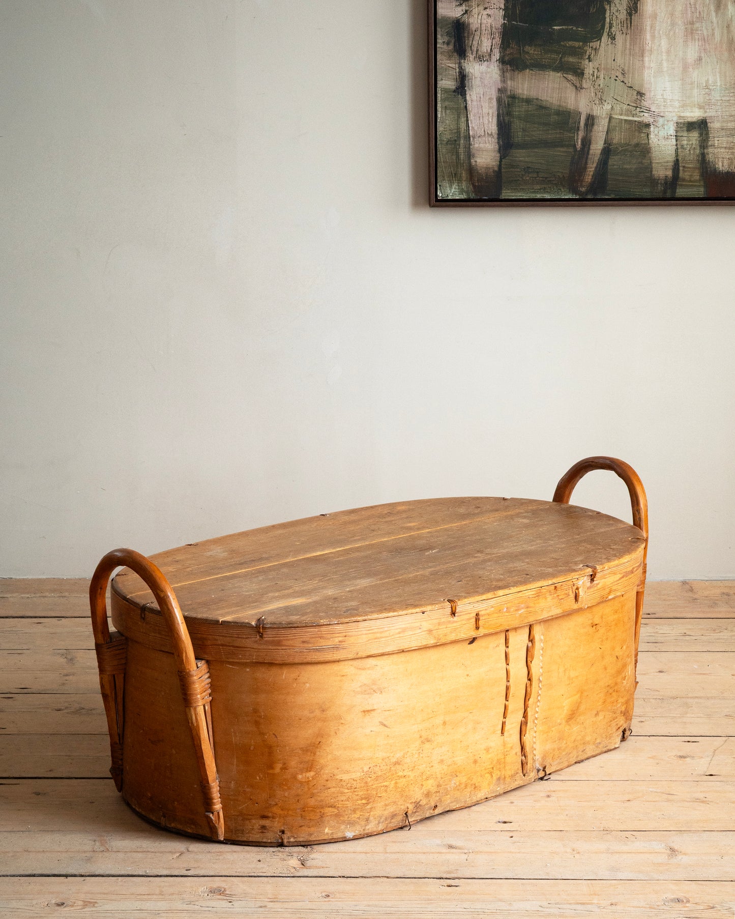 19th c, Folk Art Box