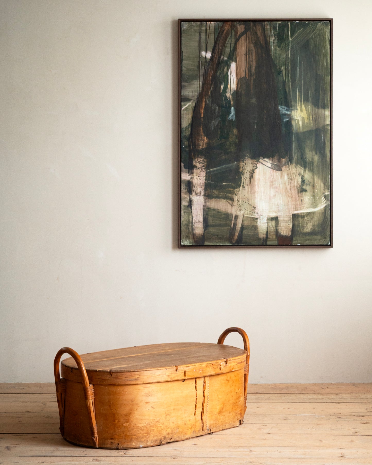 19th c, Folk Art Box