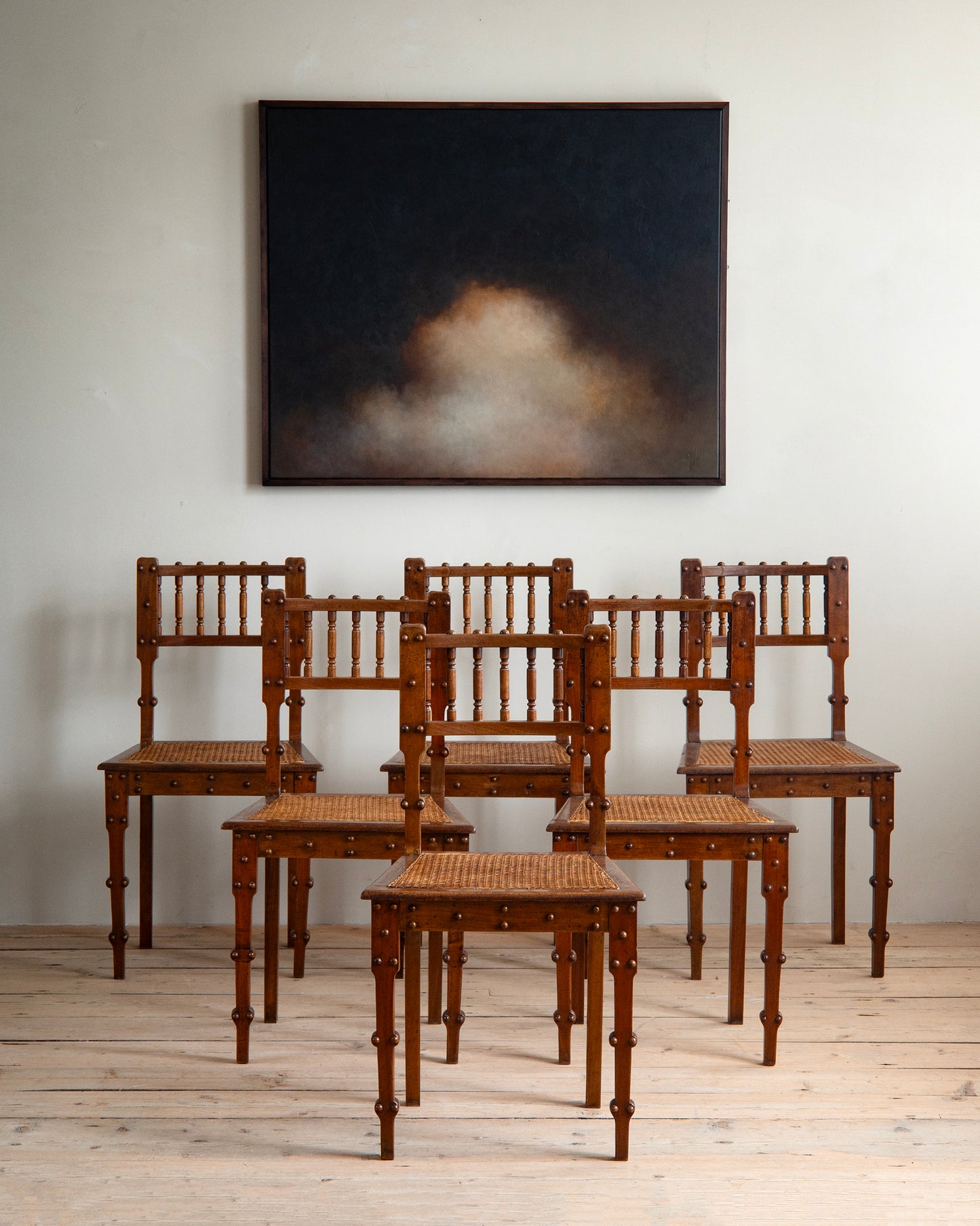 19th c, Chairs by M.G. Bindesbøll