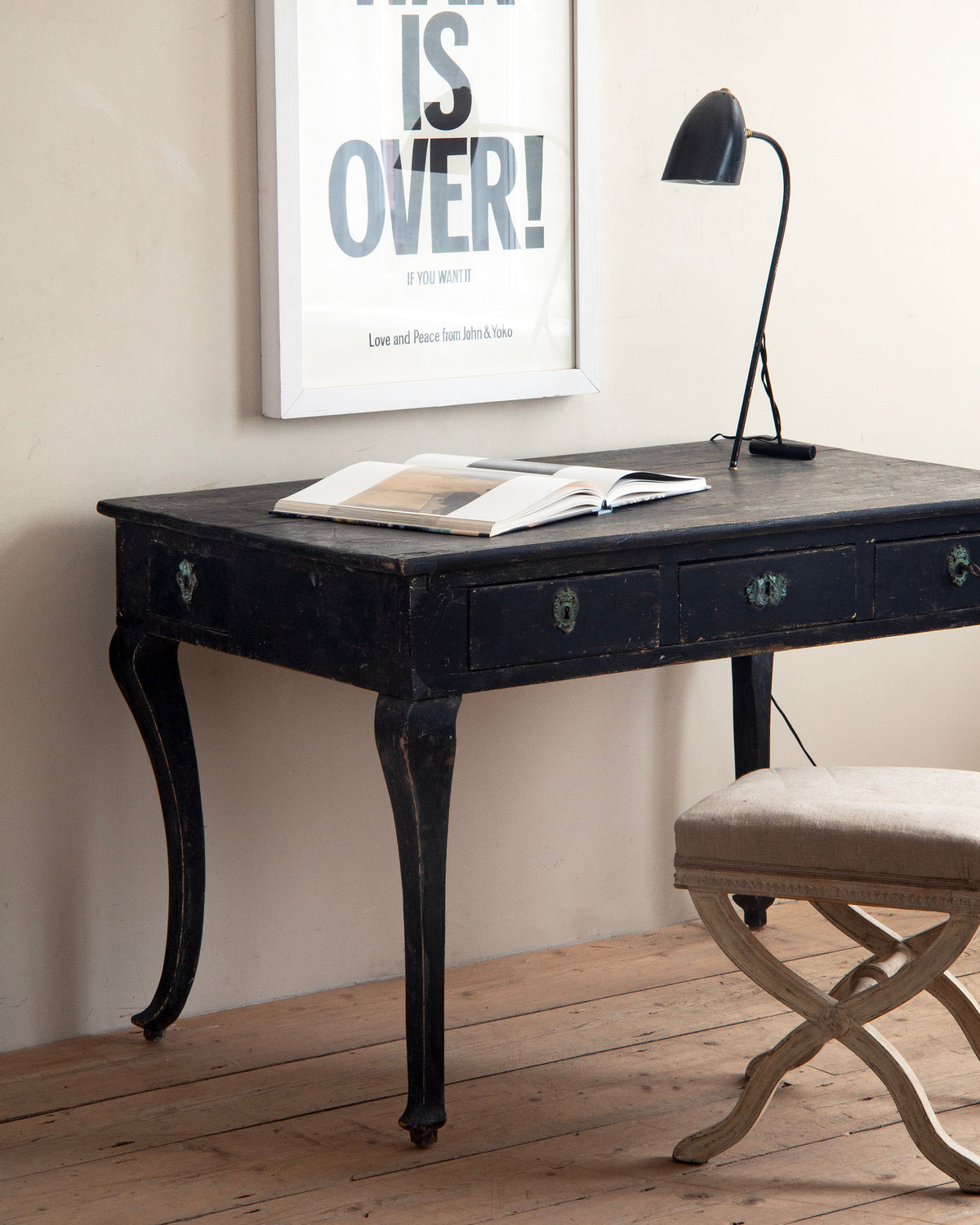 18th c, Provincial Rococo Desk