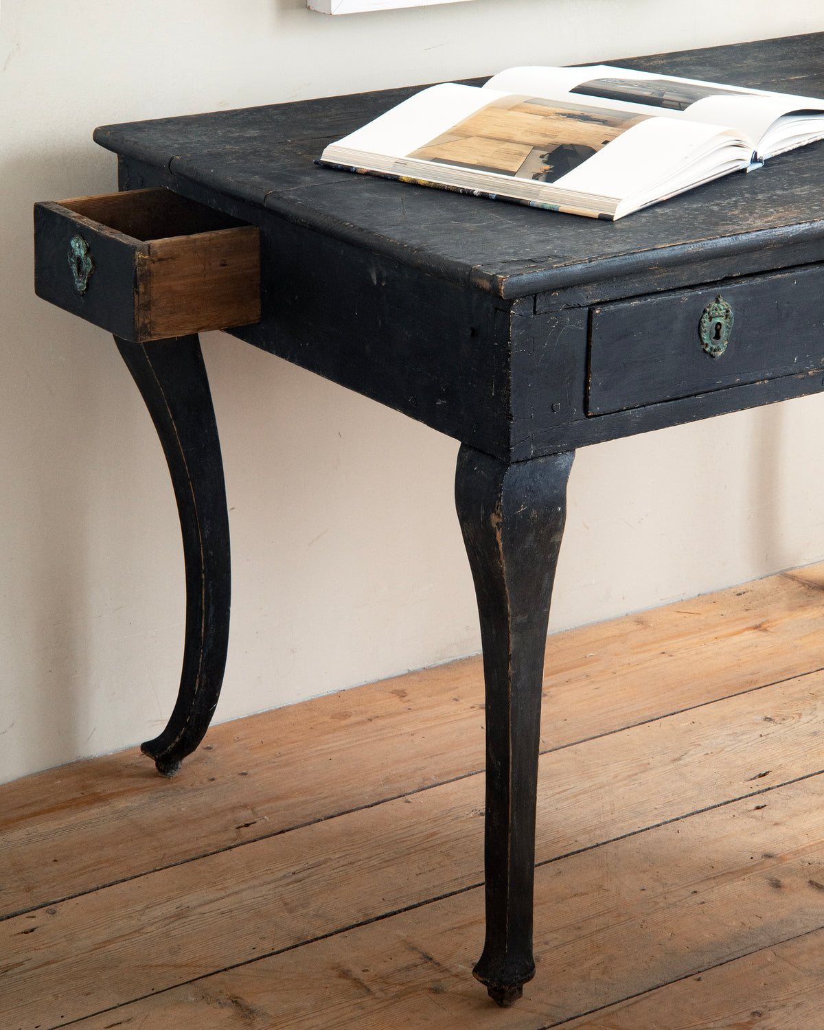 18th c, Provincial Rococo Desk