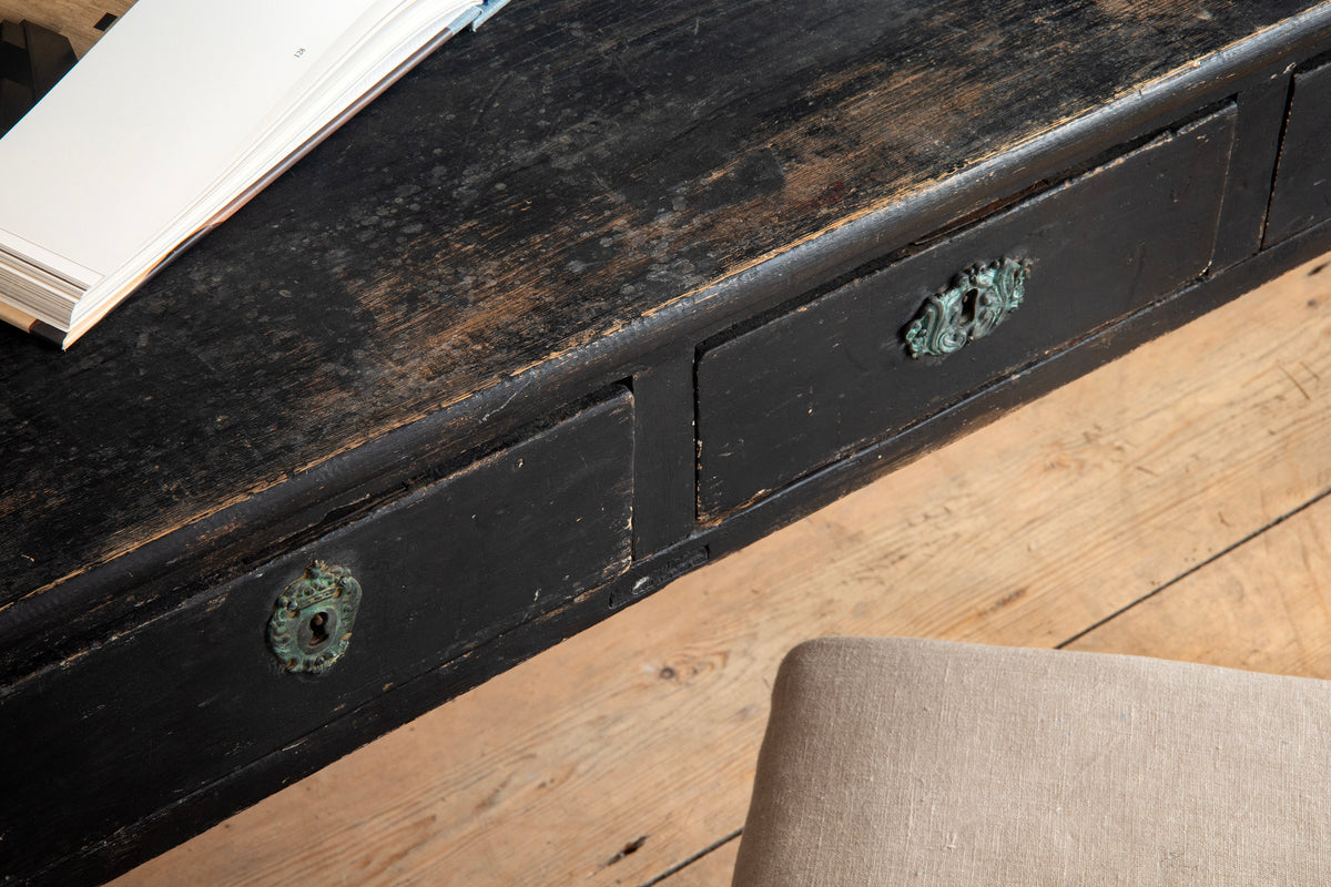 18th c, Provincial Rococo Desk