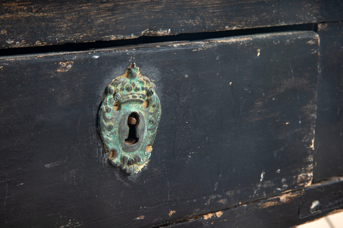 18th c, Provincial Rococo Desk