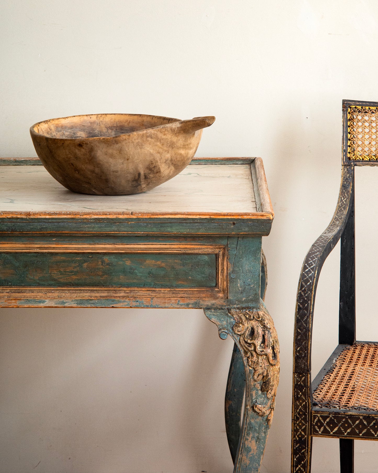 18th c, Folk Art Bowl