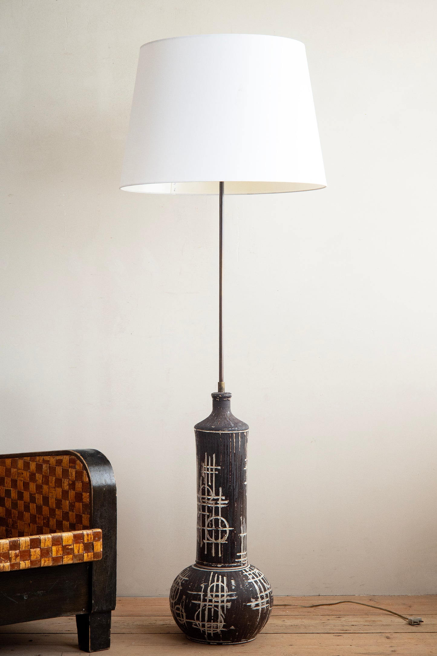 20th c, Floor Lamp by Viggo Kyhn