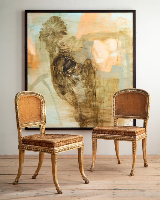 19th c, Gustavian Chairs by Ephraim Stahl (On hold)