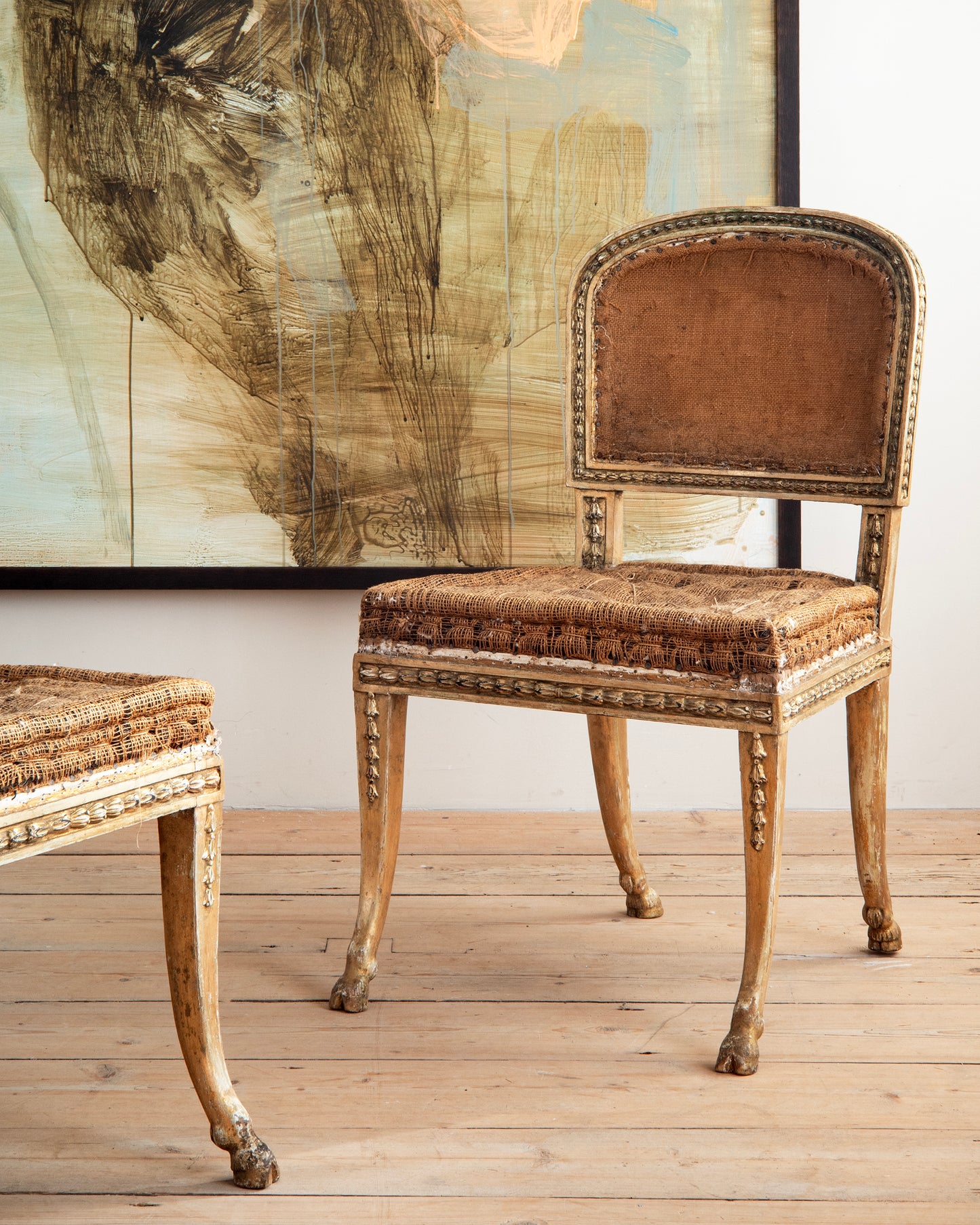 19th c, Gustavian Chairs by Ephraim Stahl (On hold)