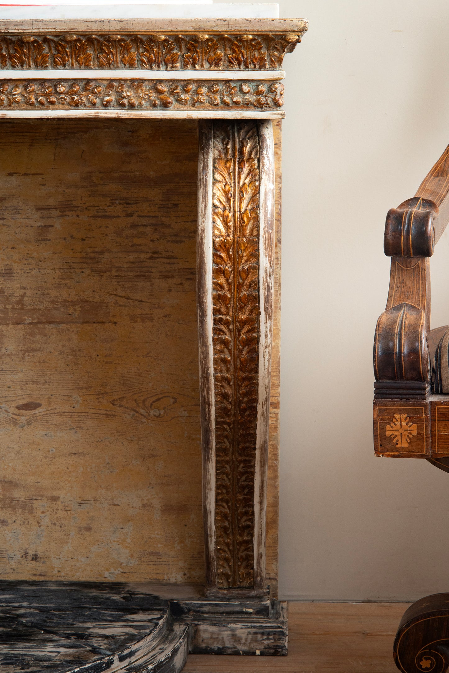 19th c, Empire Console