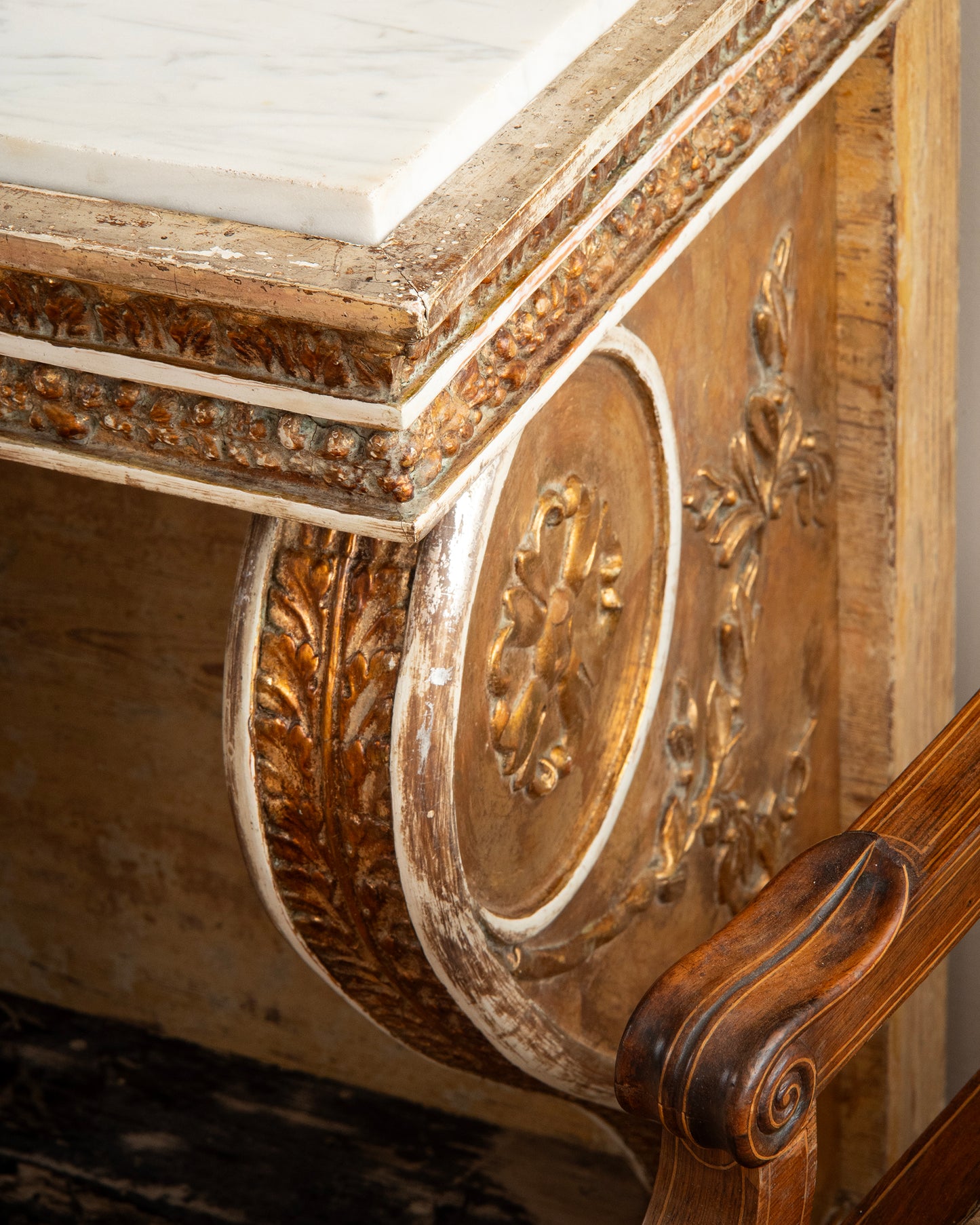19th c, Empire Console
