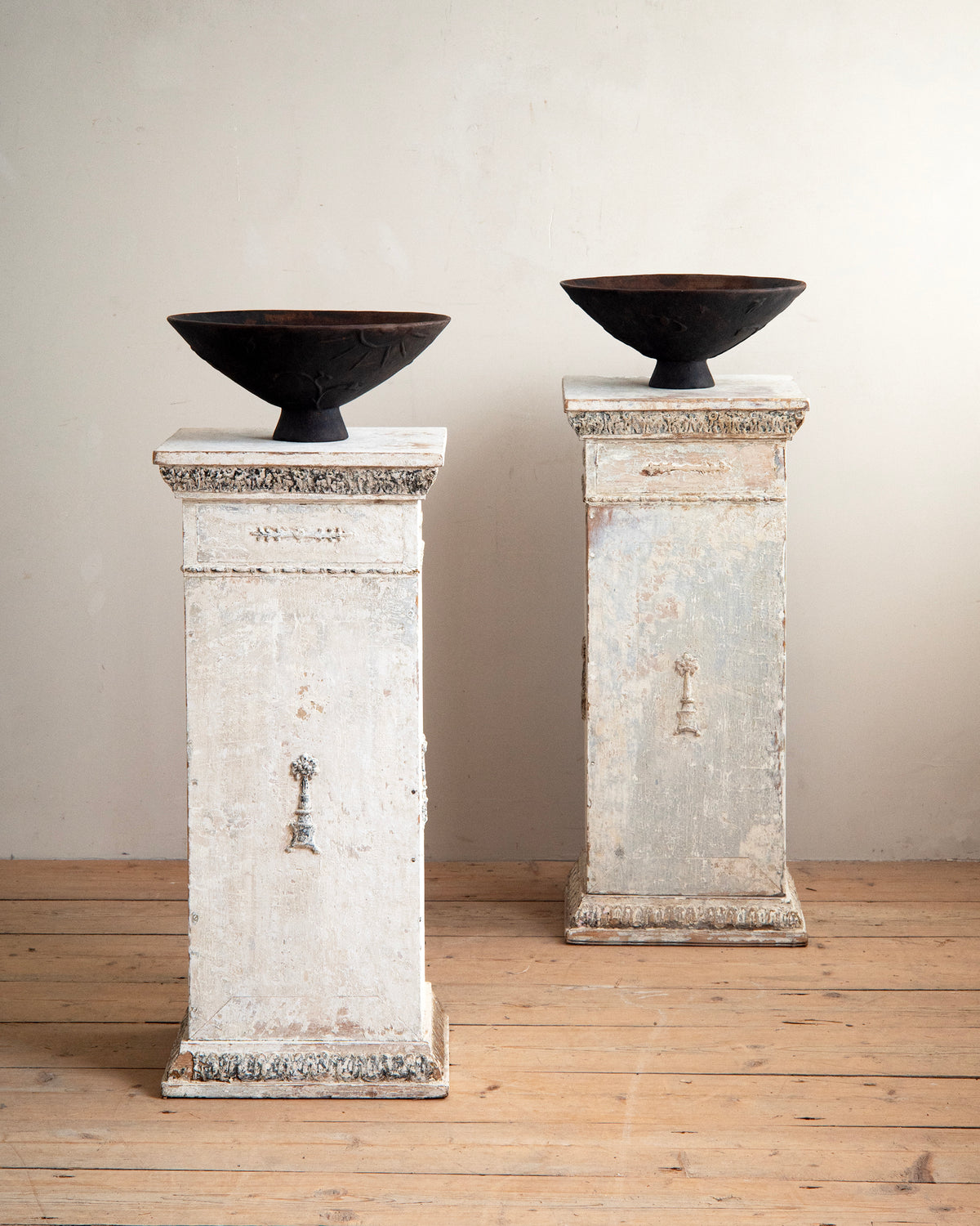 19th c, Empire Pedestals