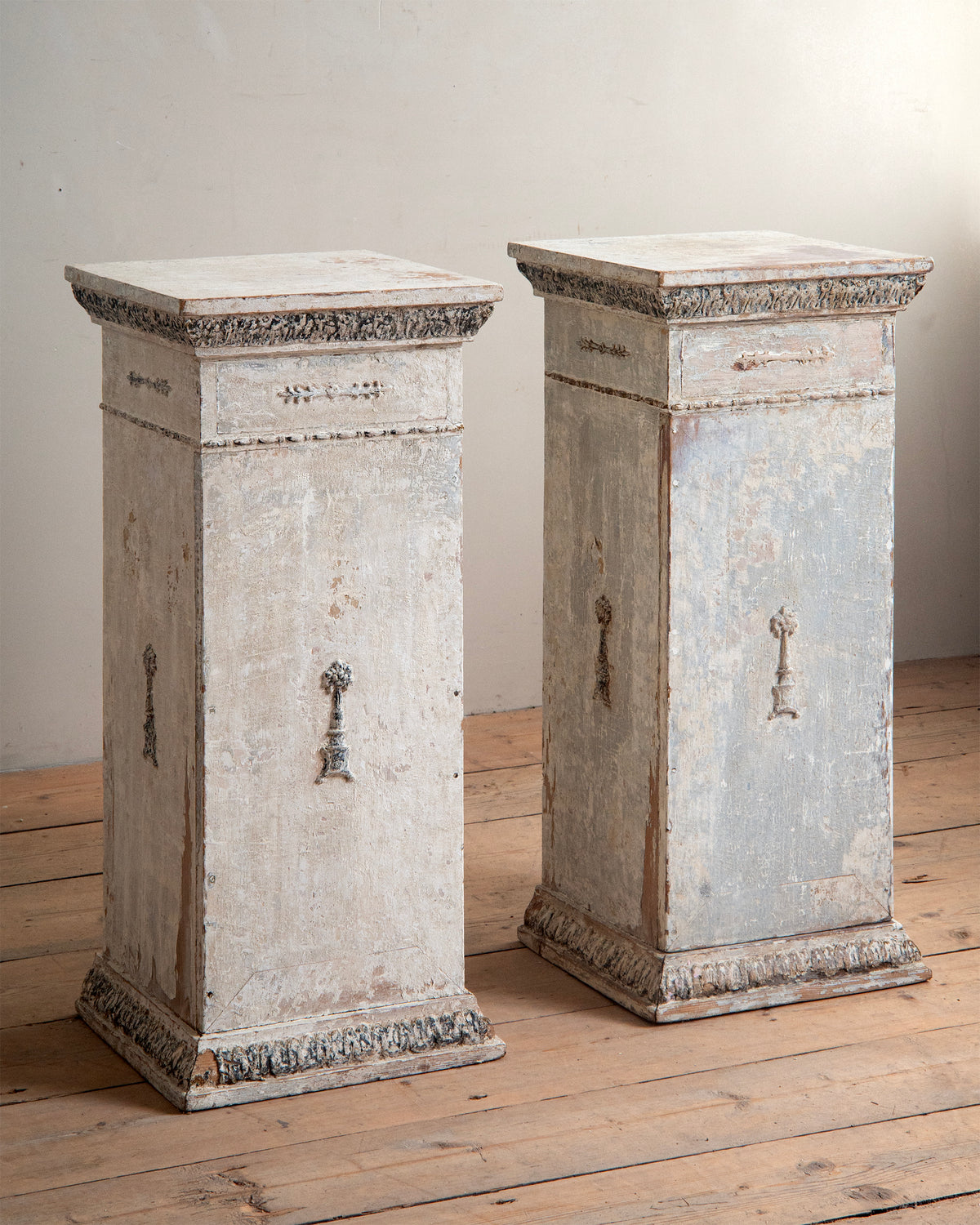 19th c, Empire Pedestals
