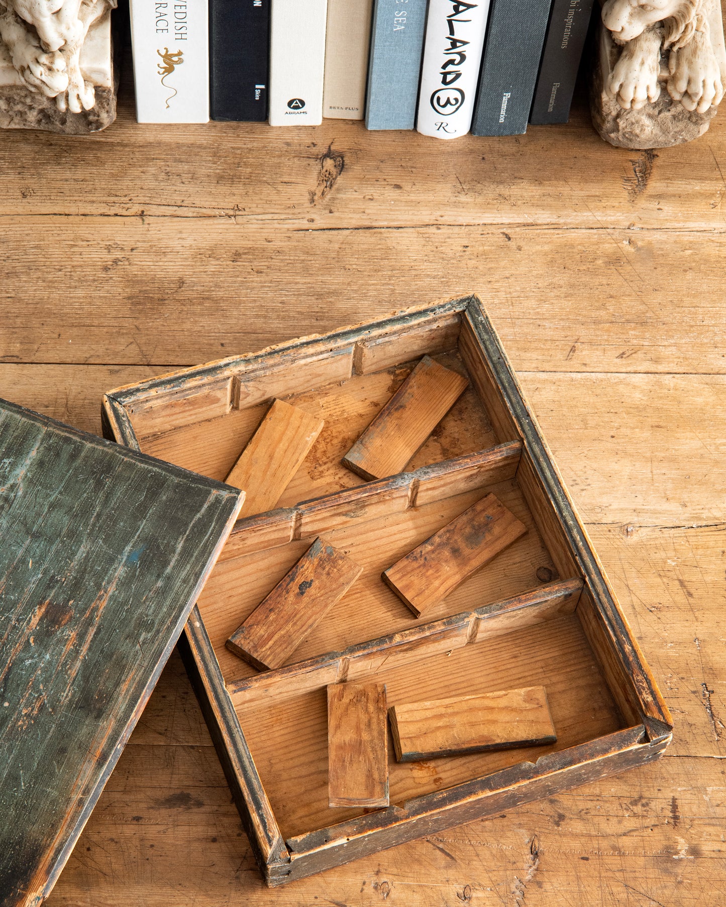 19th c, Folk Art Box