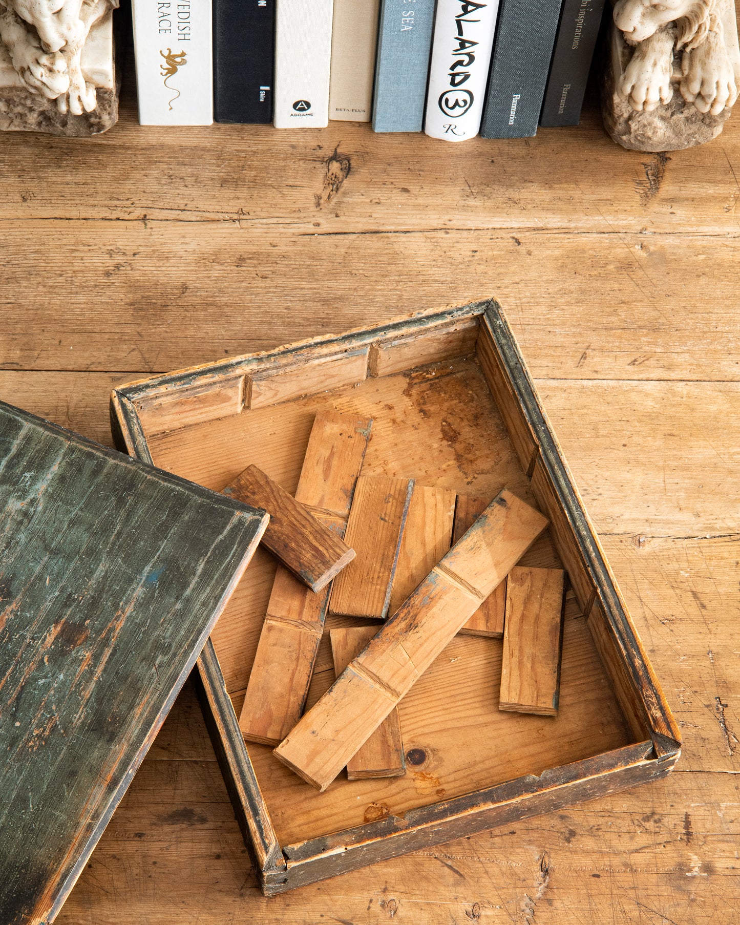 19th c, Folk Art Box