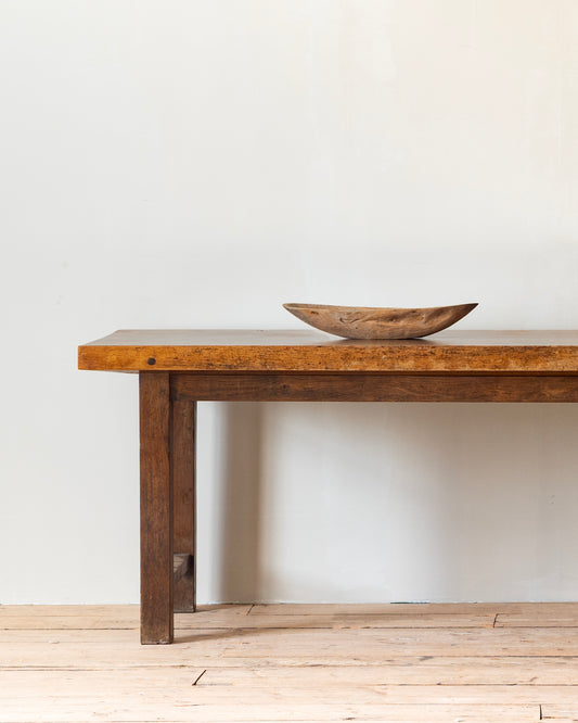 19th c, French Elm Console