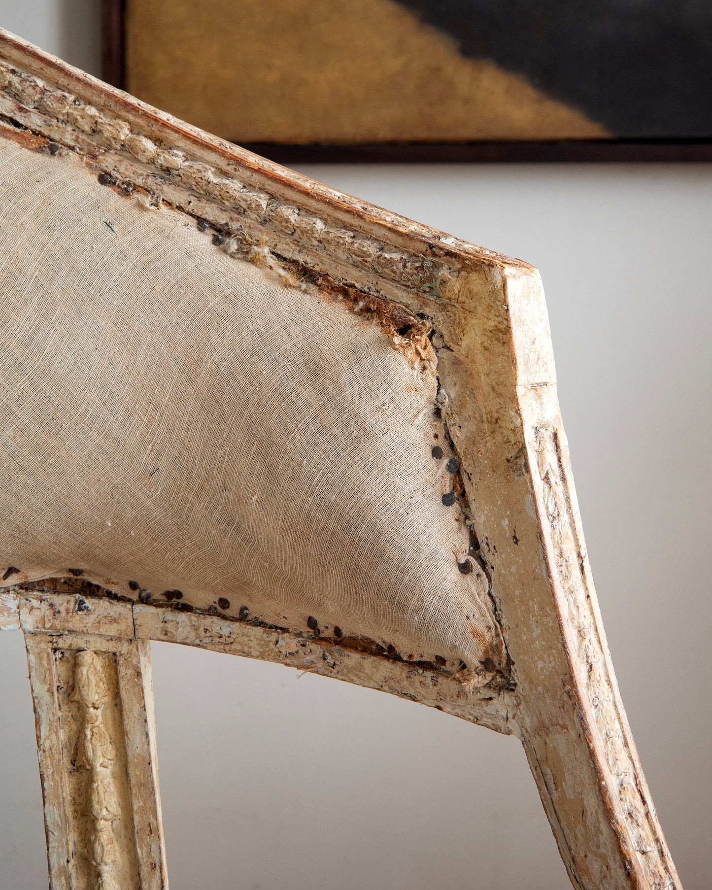 19th c, Gustavian Barrel Back Armchairs