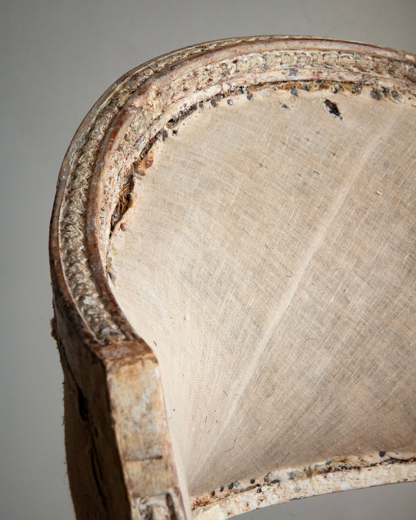 19th c, Gustavian Barrel Back Armchairs