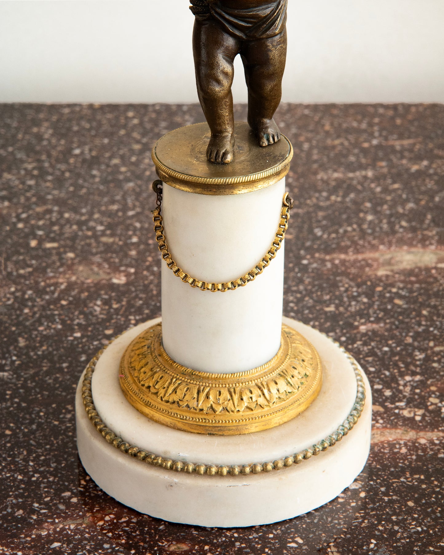 19th c, Late Gustavian Candlesticks