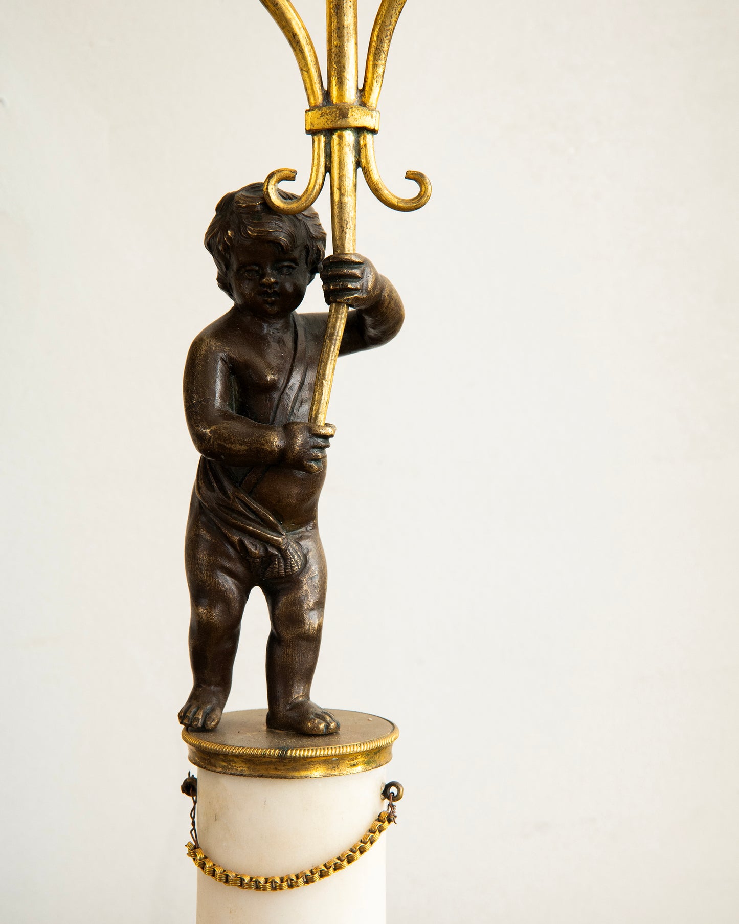 19th c, Late Gustavian Candlesticks