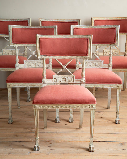 19th c, Gustavian Chairs