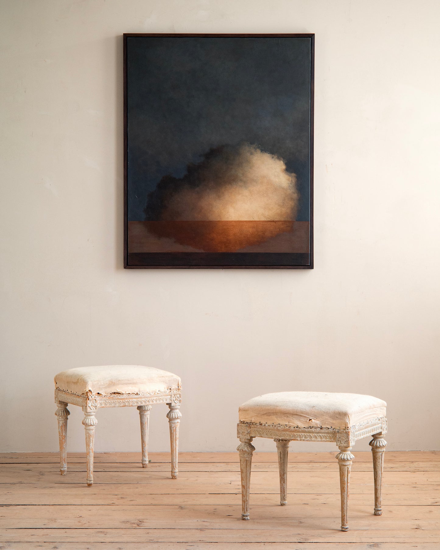 19th c, Gustavian Stools