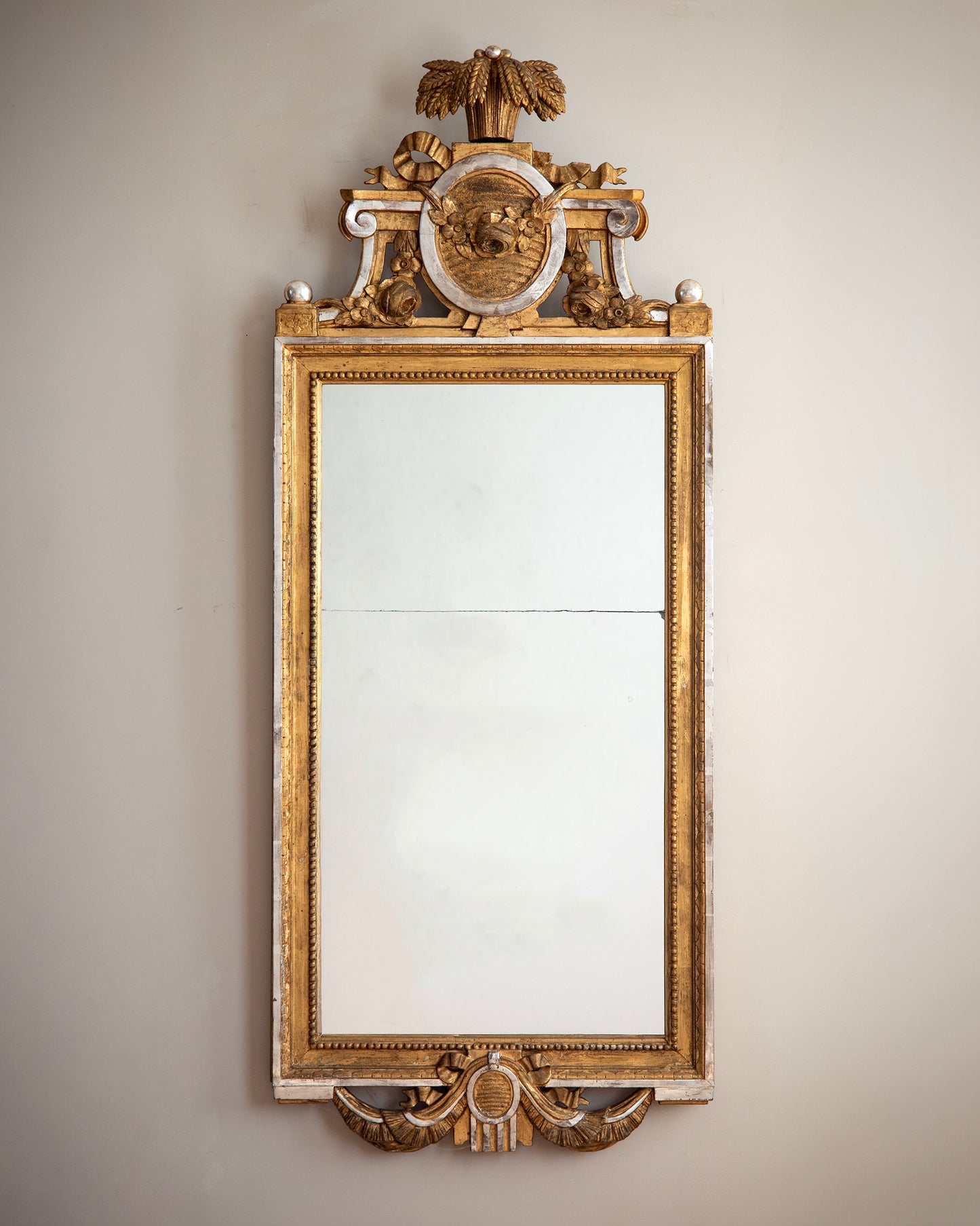 19th c, Gustavian Mirror