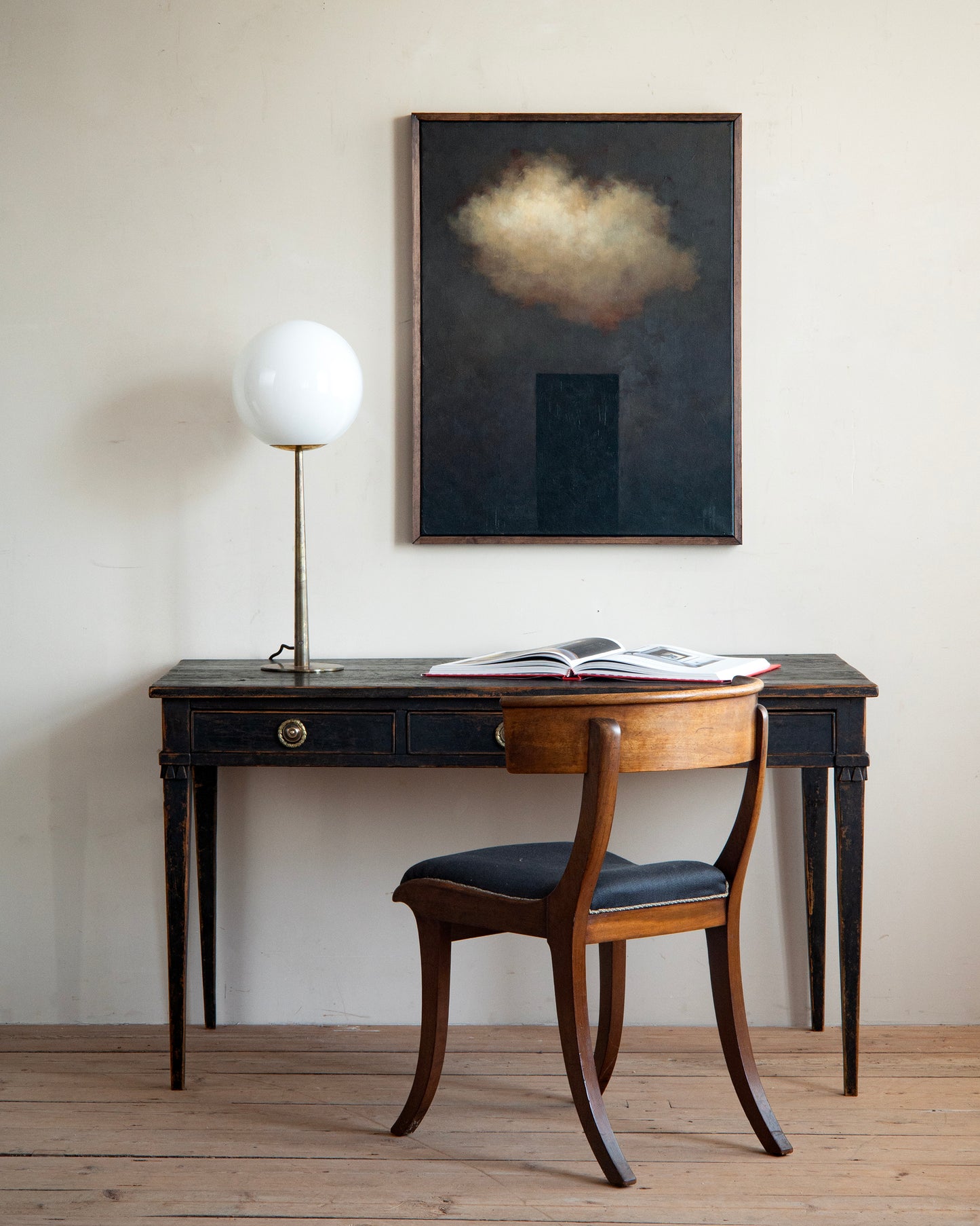 20th c, Table Lamp by Hans Agne Jacobsson