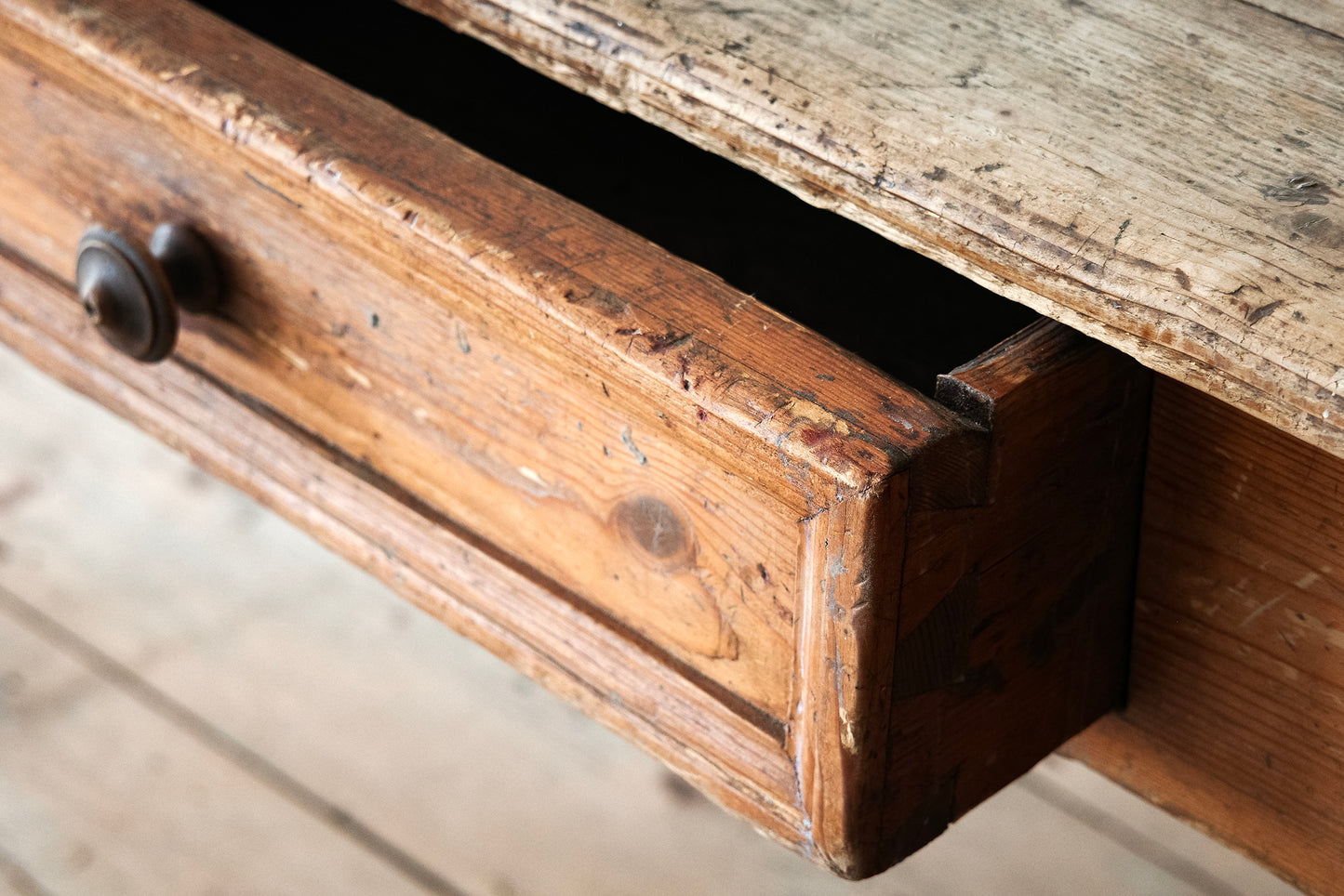 19th c, Italian Country Table