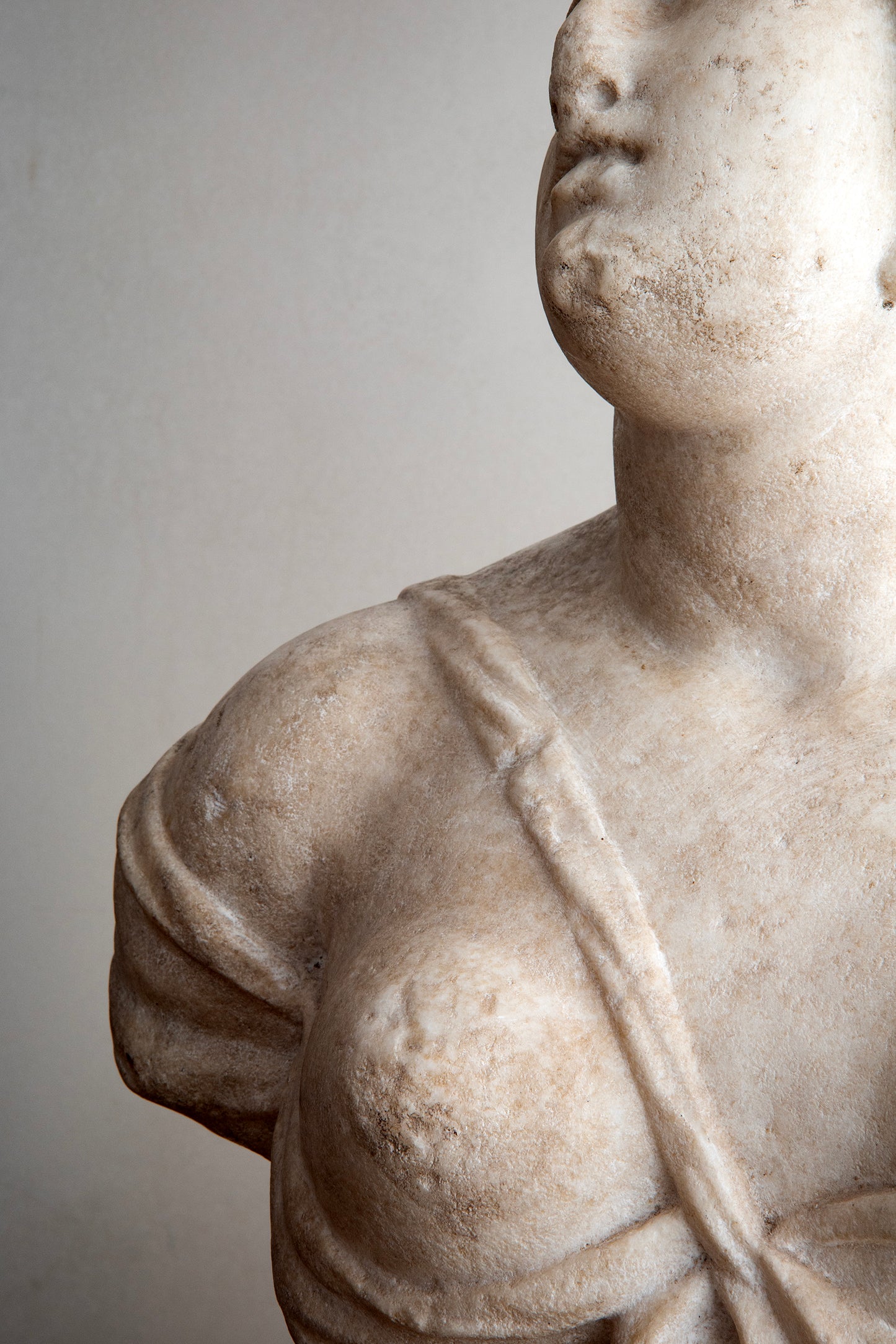 19th century Italian marble bust (sold)