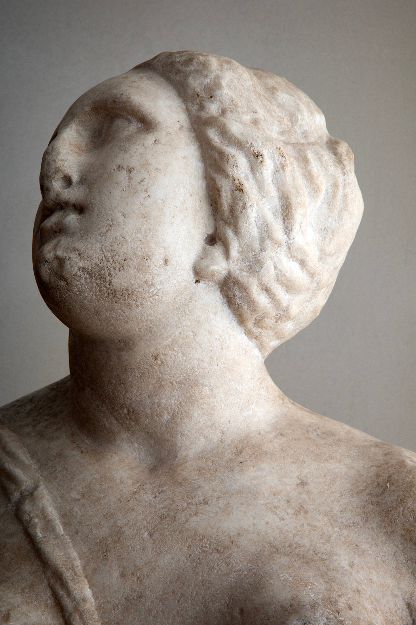 19th century Italian marble bust (sold)