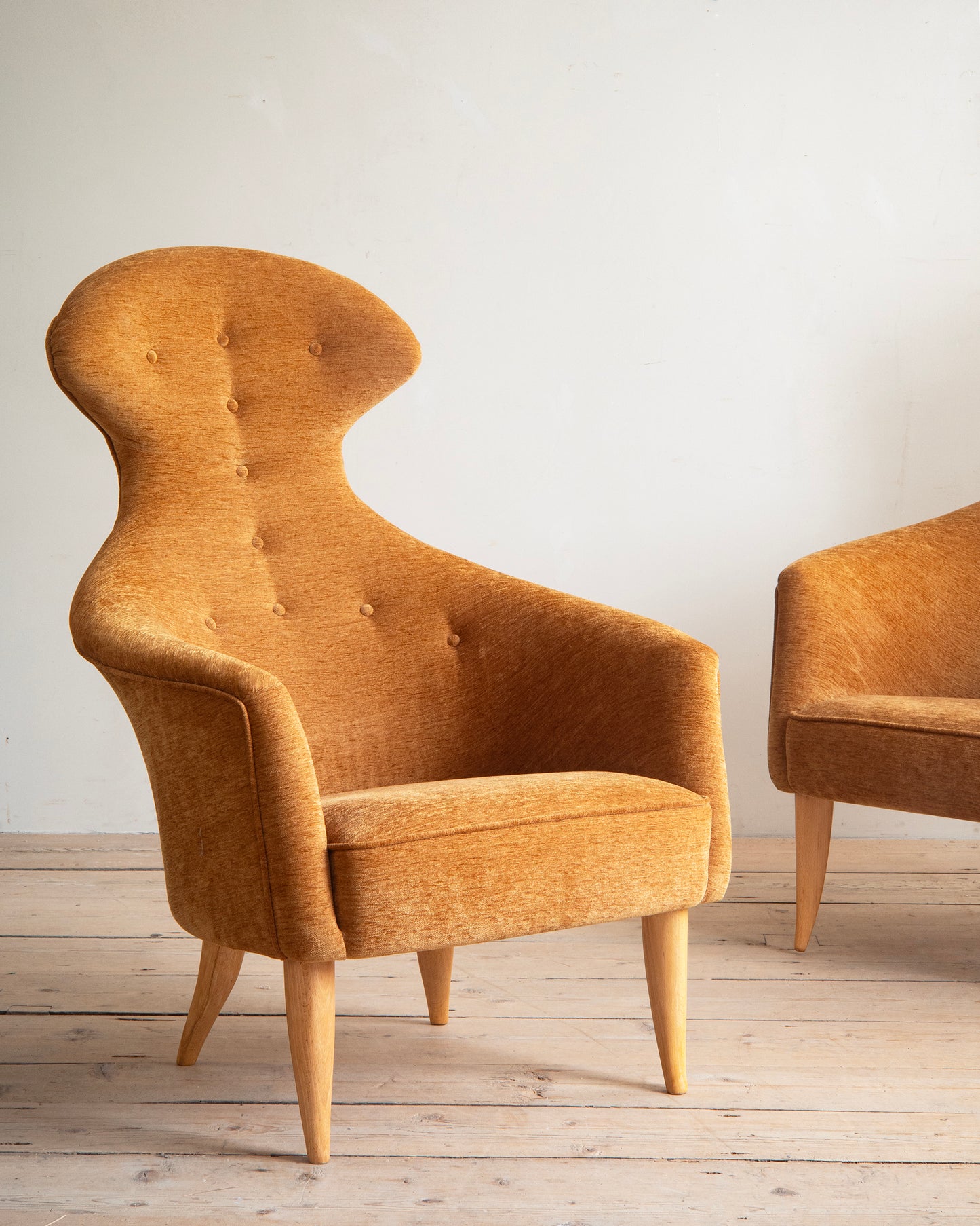 20th c, Easy Chairs by Kerstin Hörlin-Holmqvist
