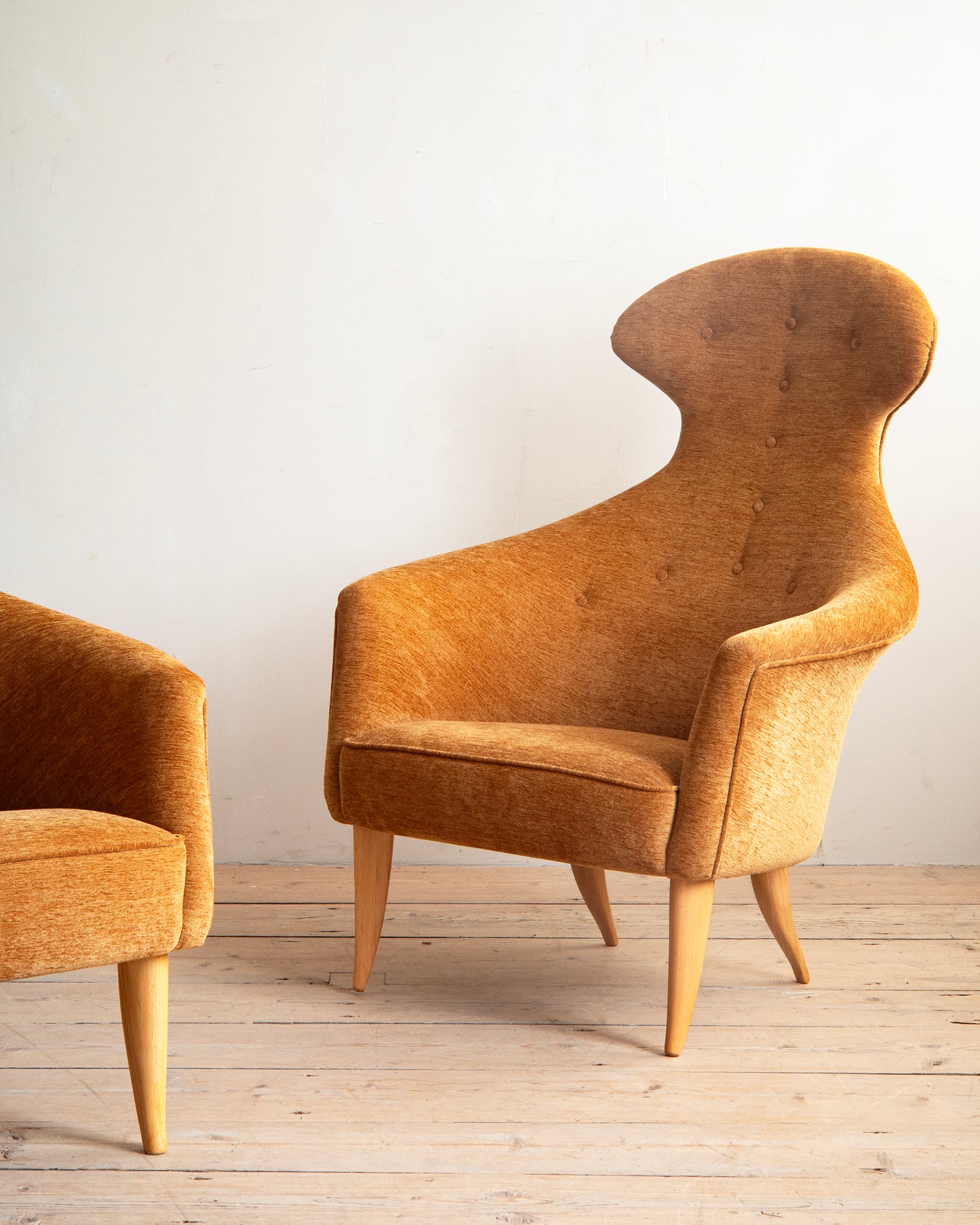 20th c, Easy Chairs by Kerstin Hörlin-Holmqvist