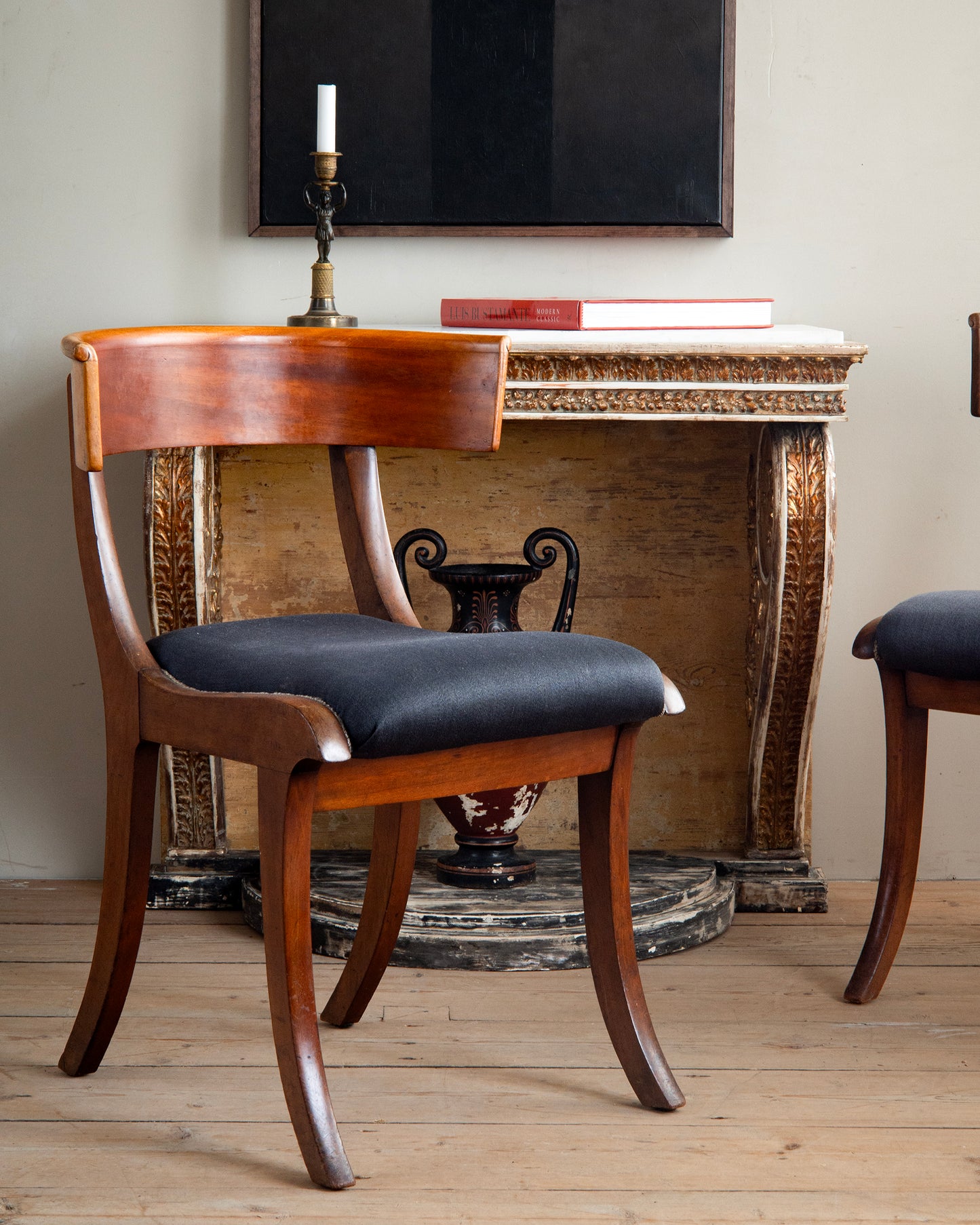 19th c, Empire Klismos Chairs