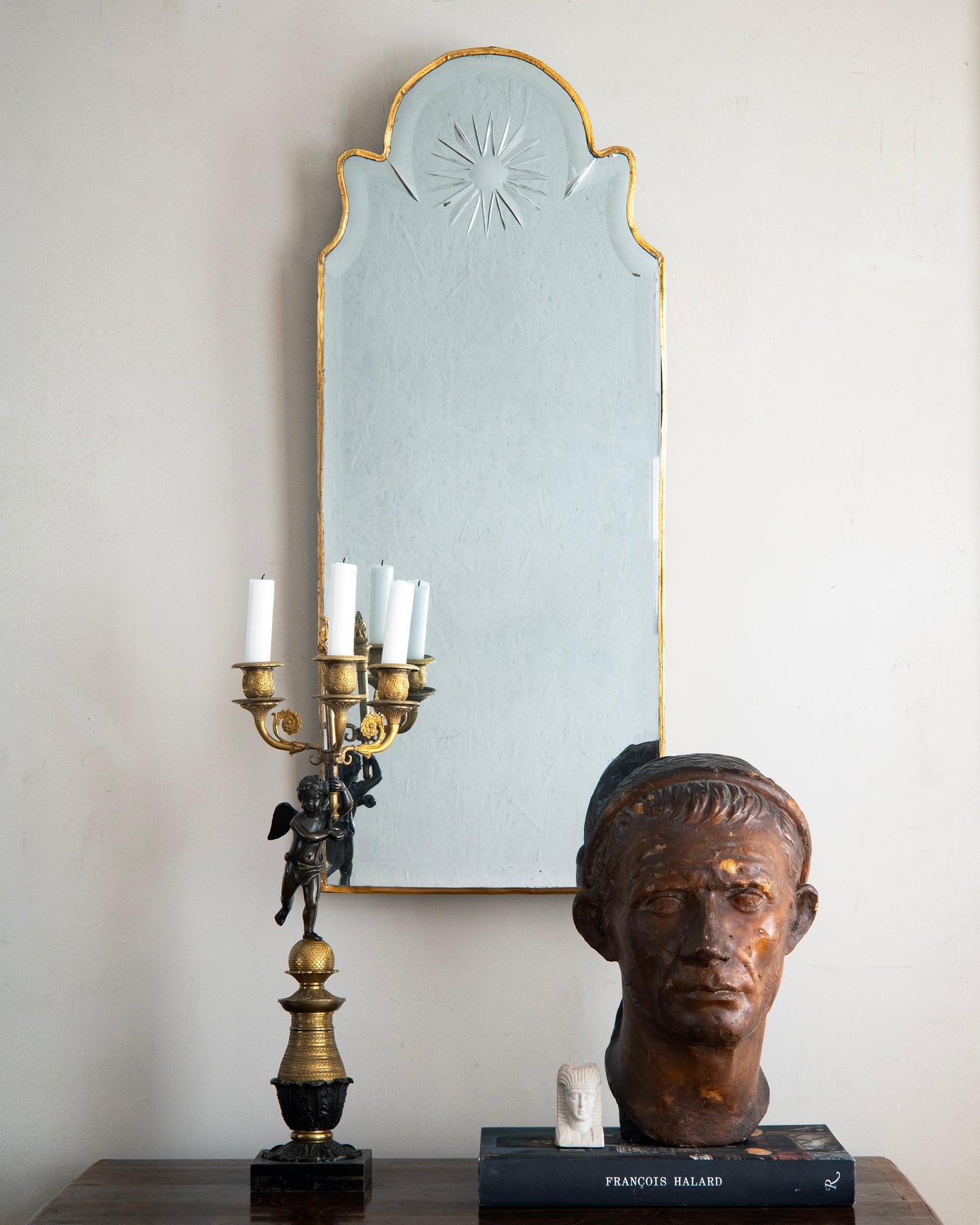 18th c, Swedish Baroque Mirror