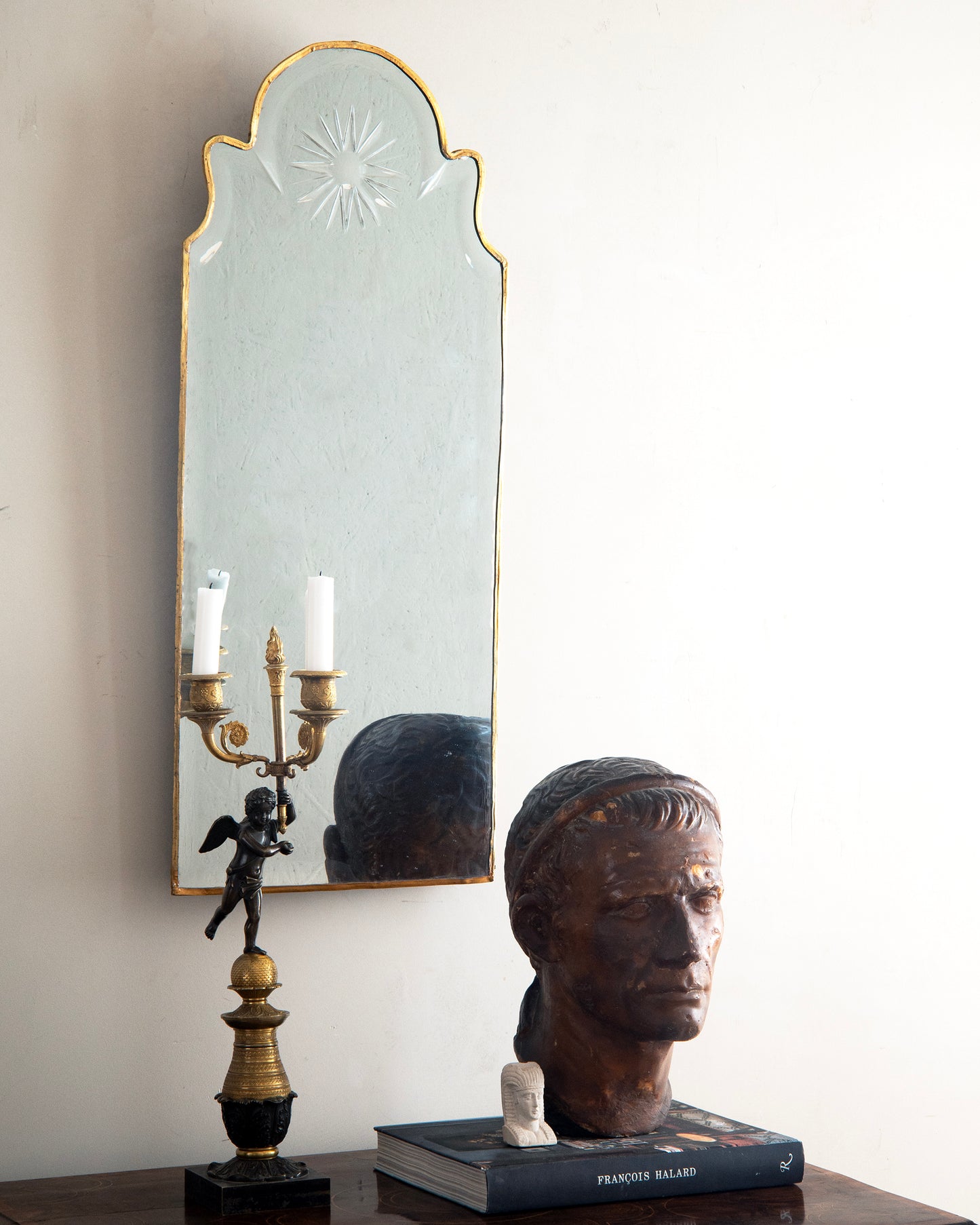 18th c, Swedish Baroque Mirror