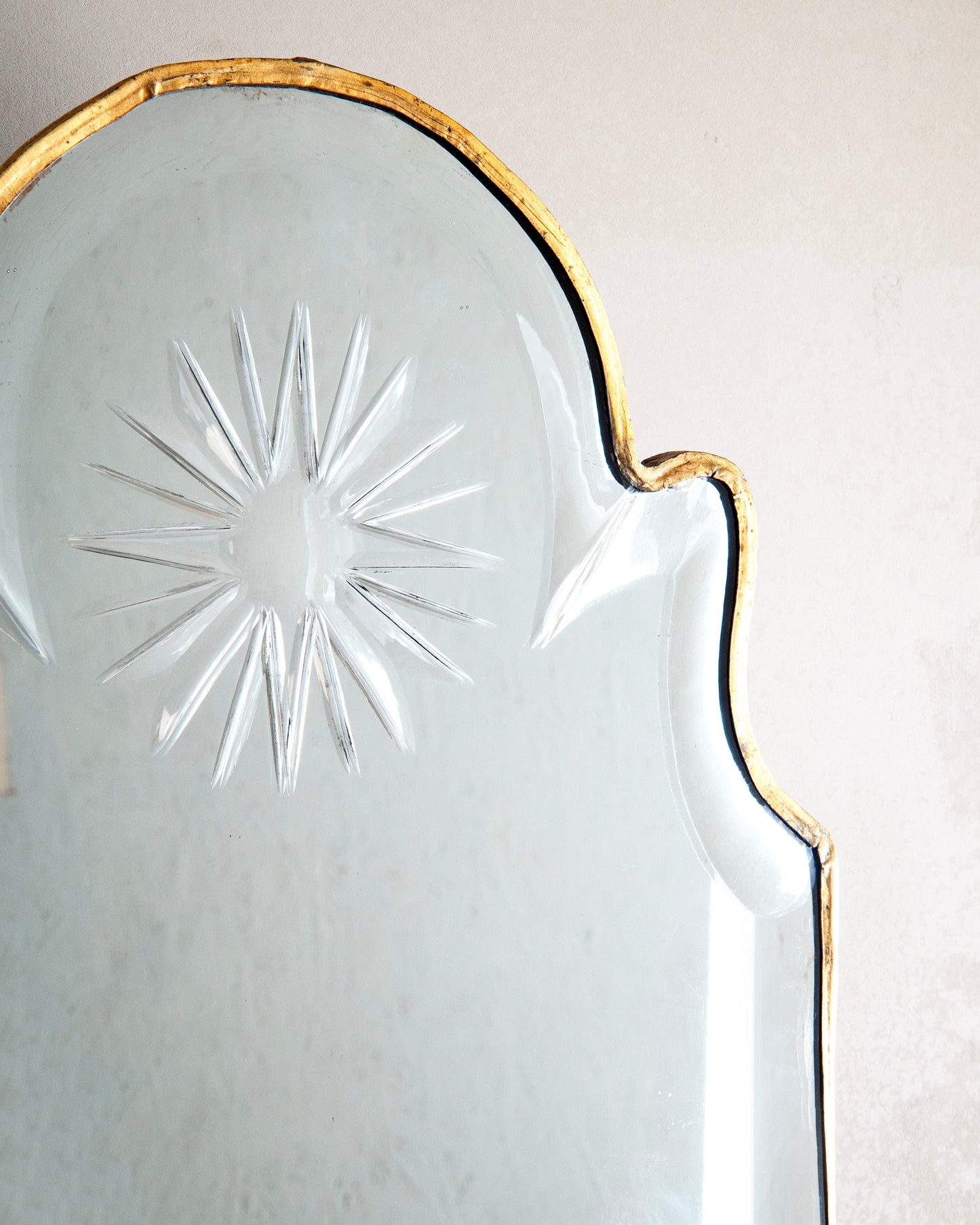 18th c, Swedish Baroque Mirror