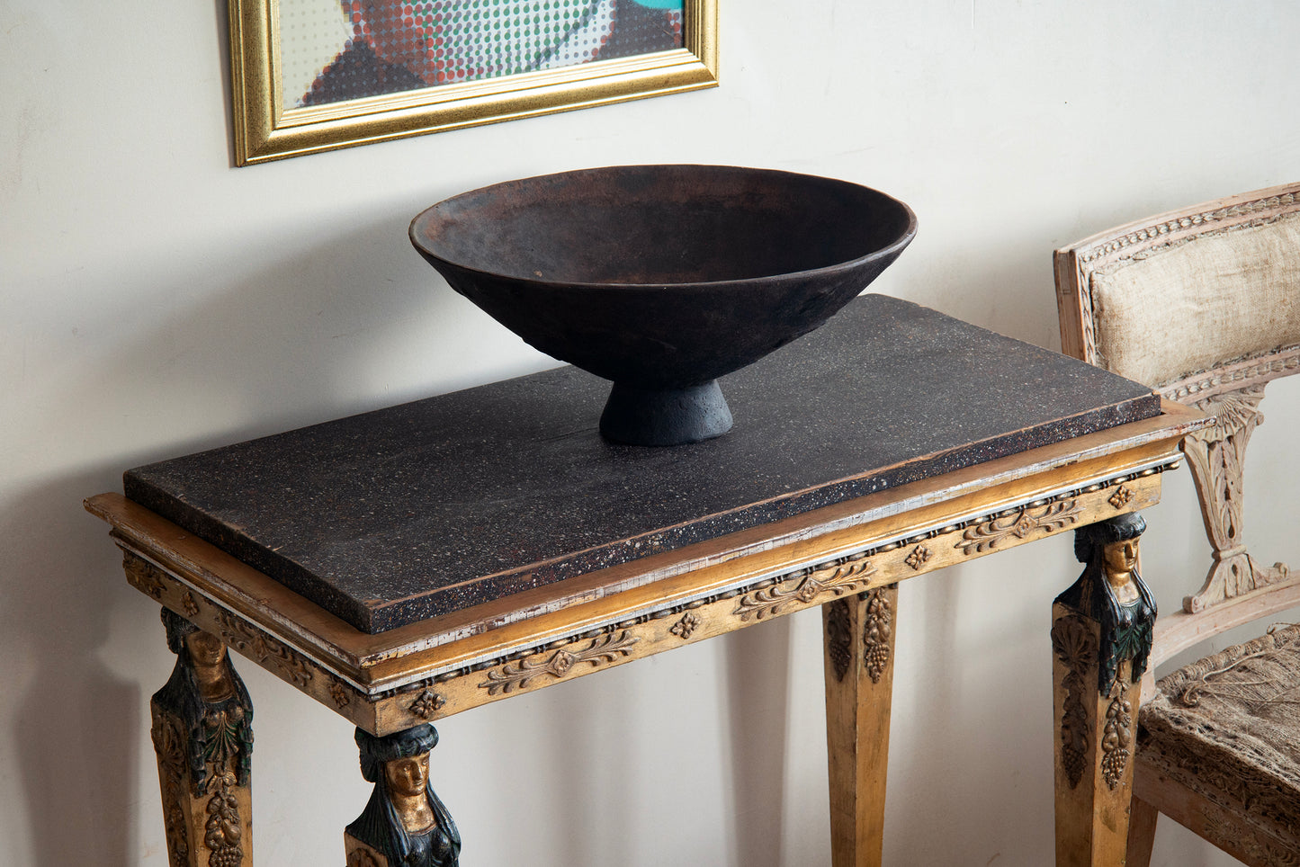 19th c, Gustavian Console Table