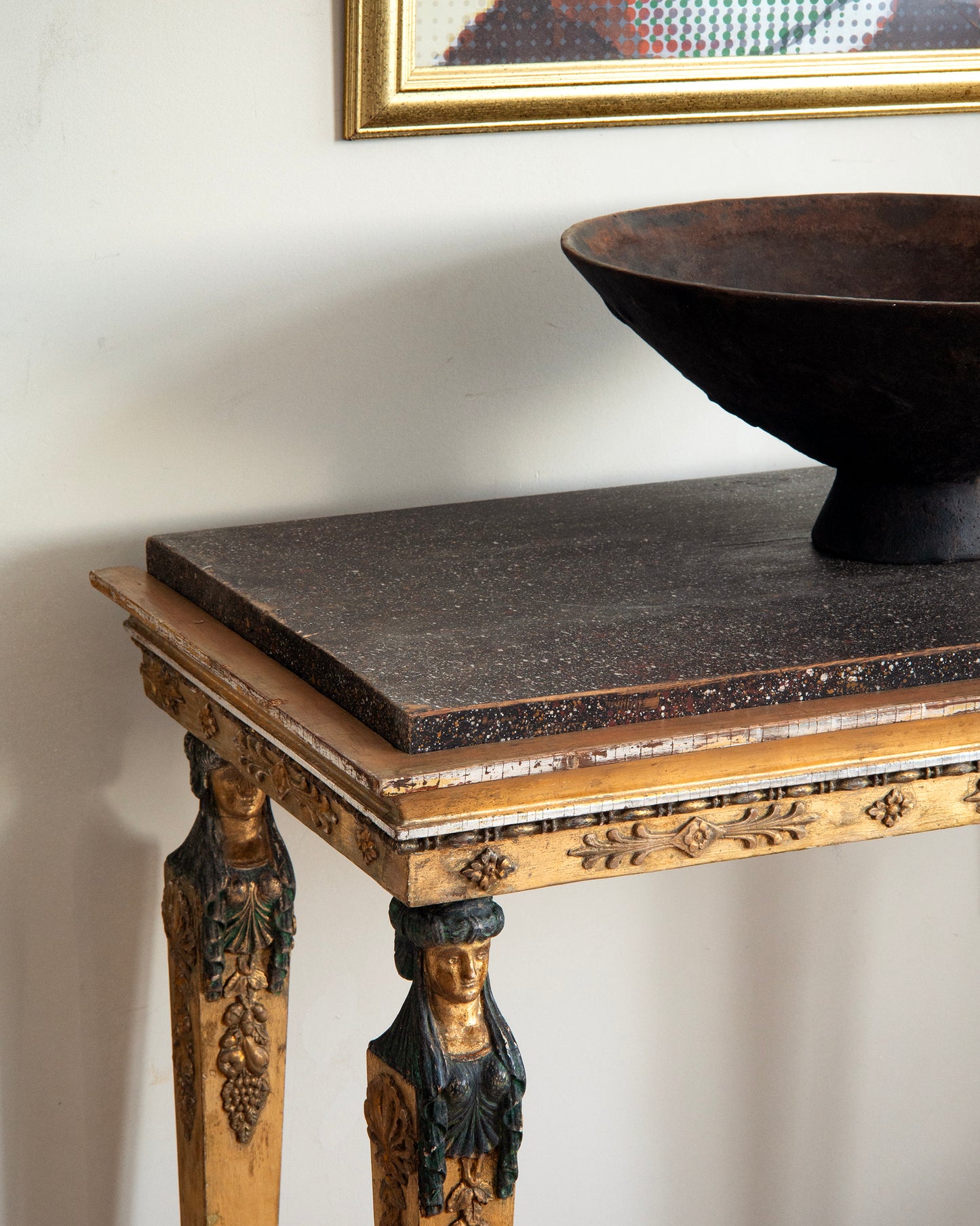 19th c, Gustavian Console Table
