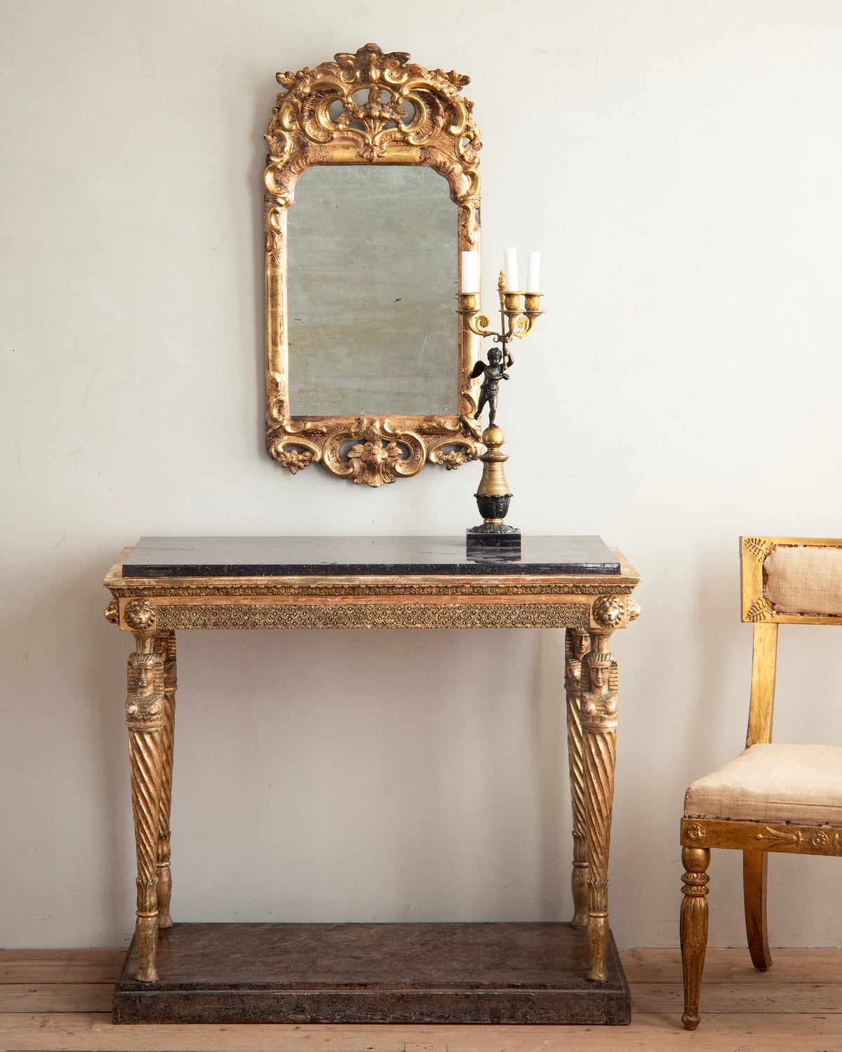 19th c, Late Gustavian Console
